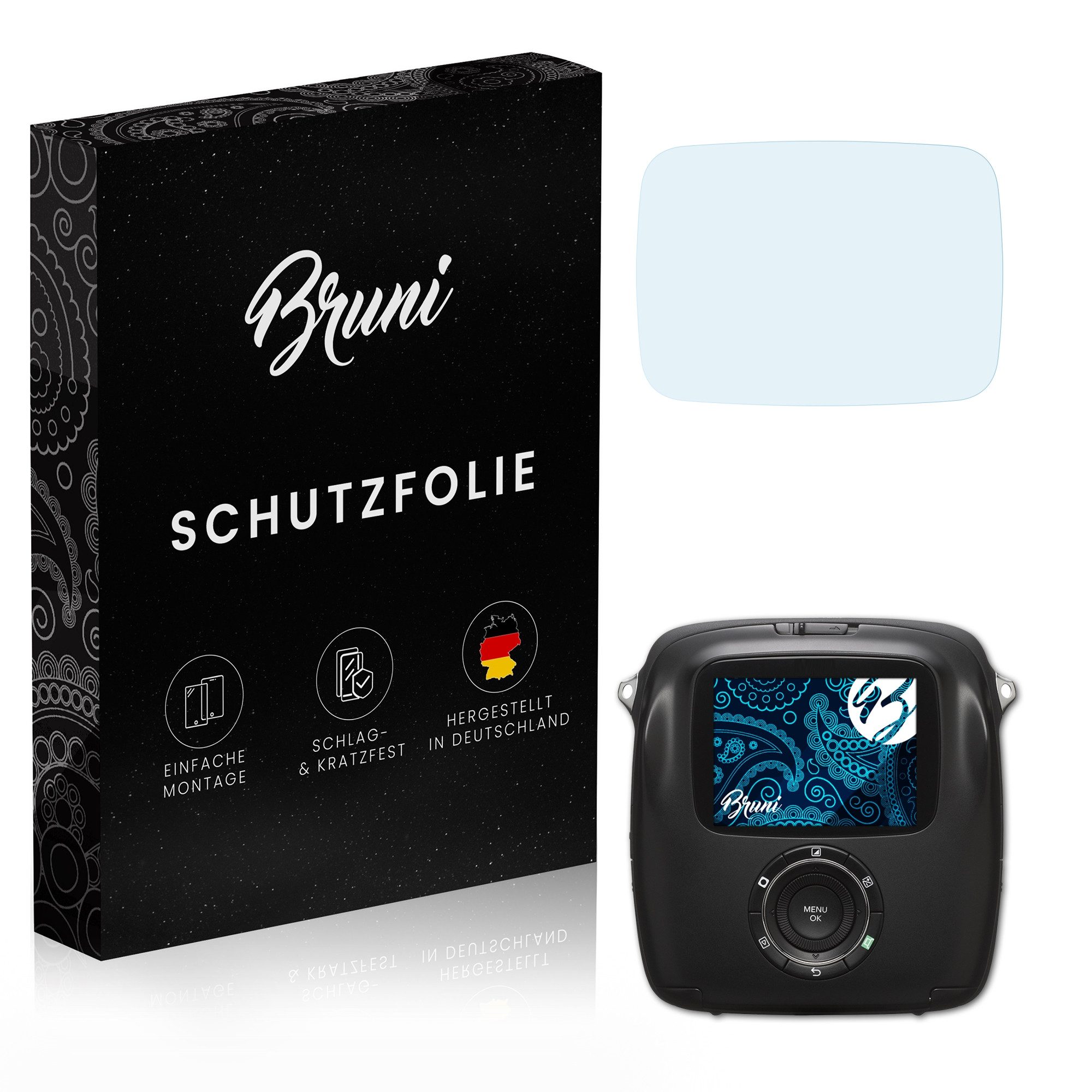 Schutzfolie Glasklare Displayschutzfolie für Square SQ10