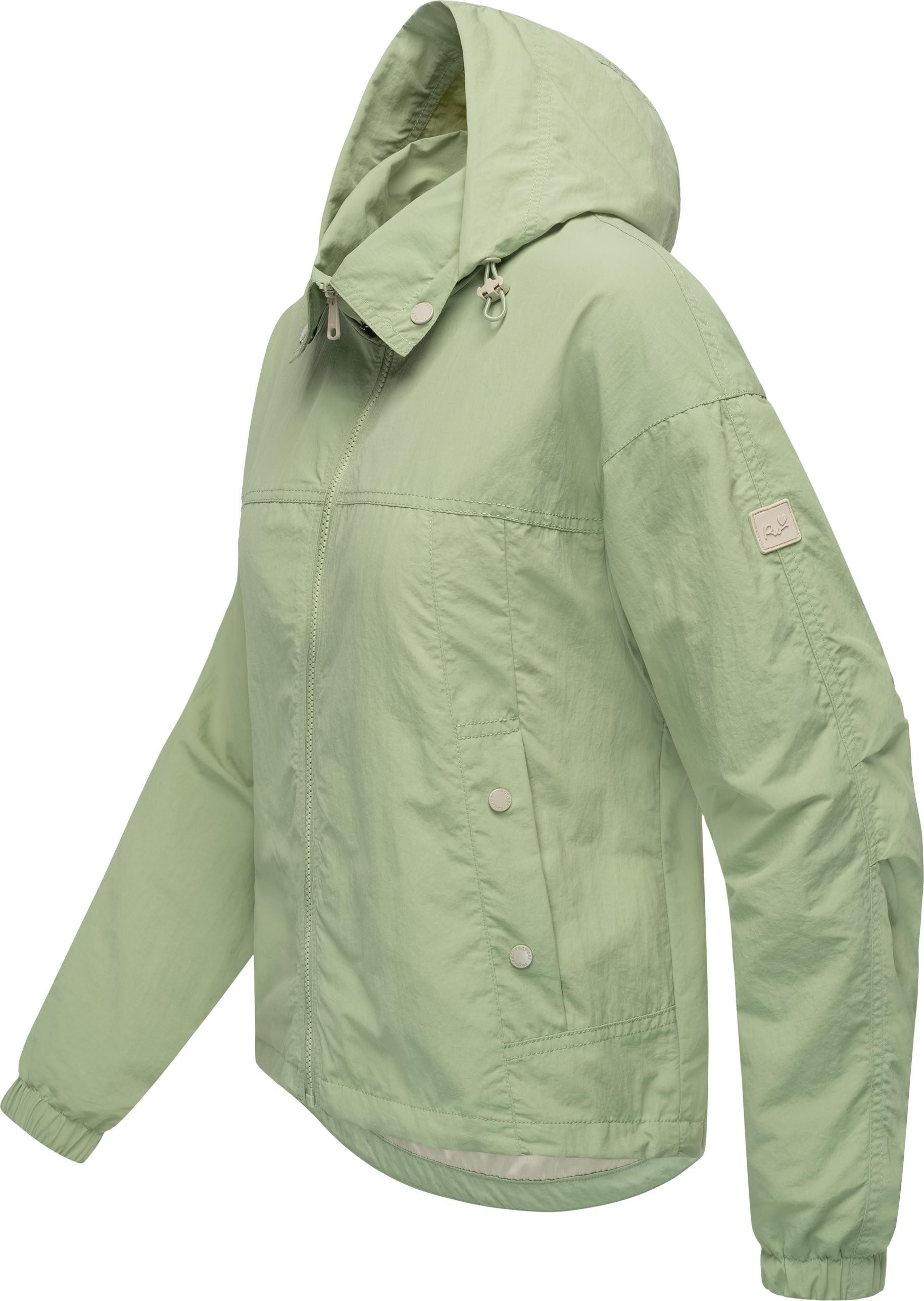Ragwear Outdoorjacke Cerys kurze Damen Übergangsjacke mit verstaubarer Kapu günstig online kaufen