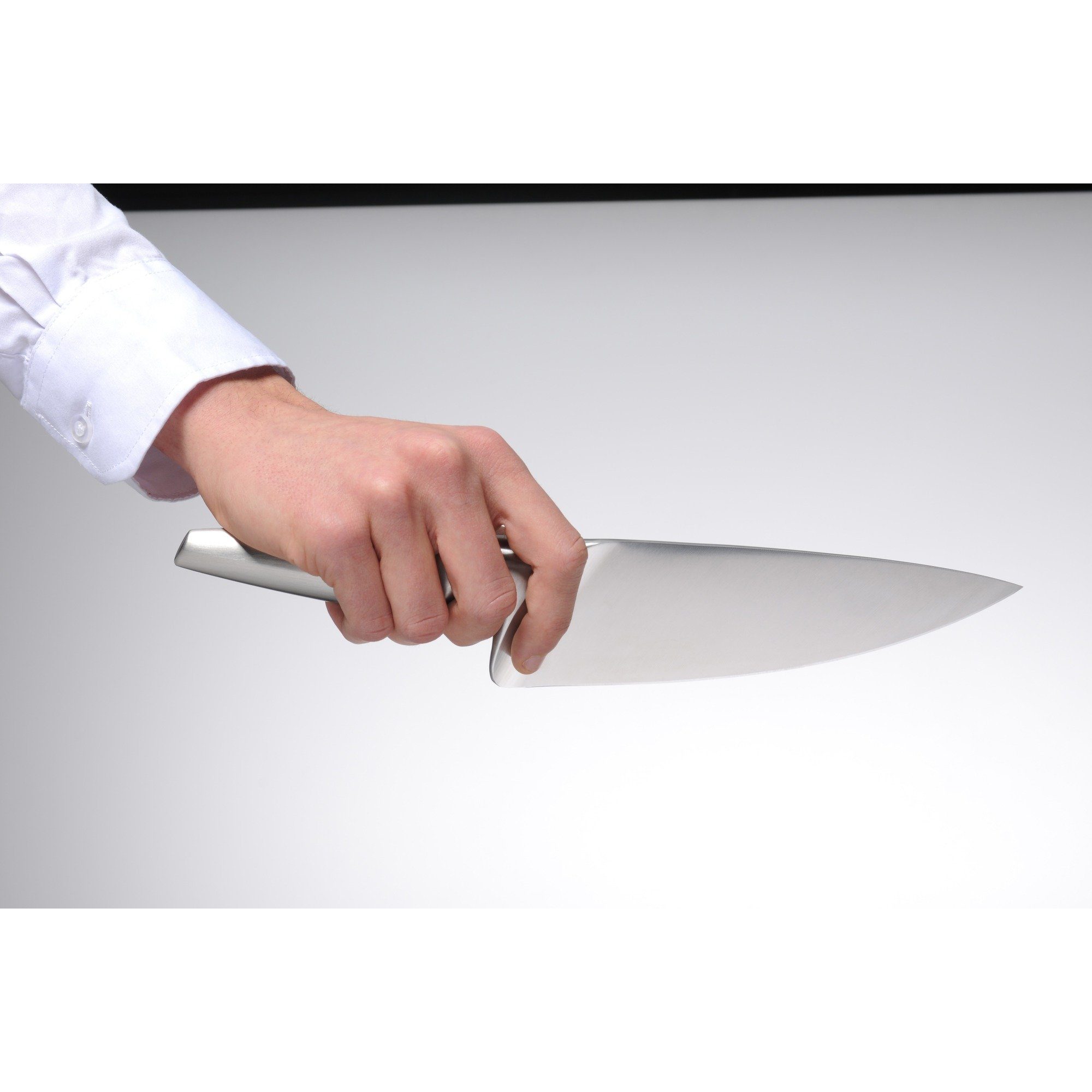 WMF Brotmesser Chef's Edition Brotmesser 24 cm, 1x Brotmesser mit Wellenschliff in edler Geschenkkassette aus Holz