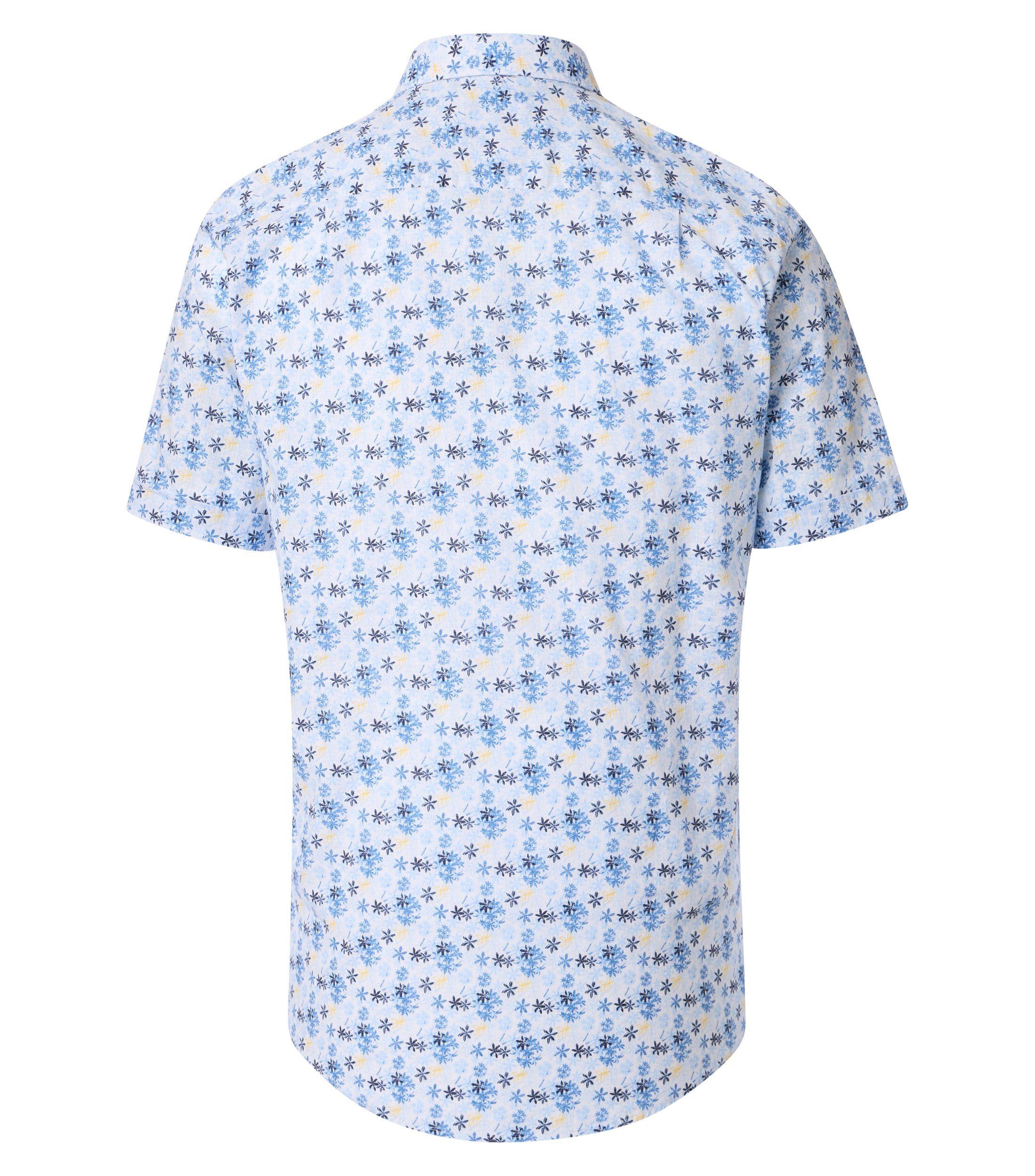 Redmond Kurzarmhemd Druck Comfort Fit günstig online kaufen