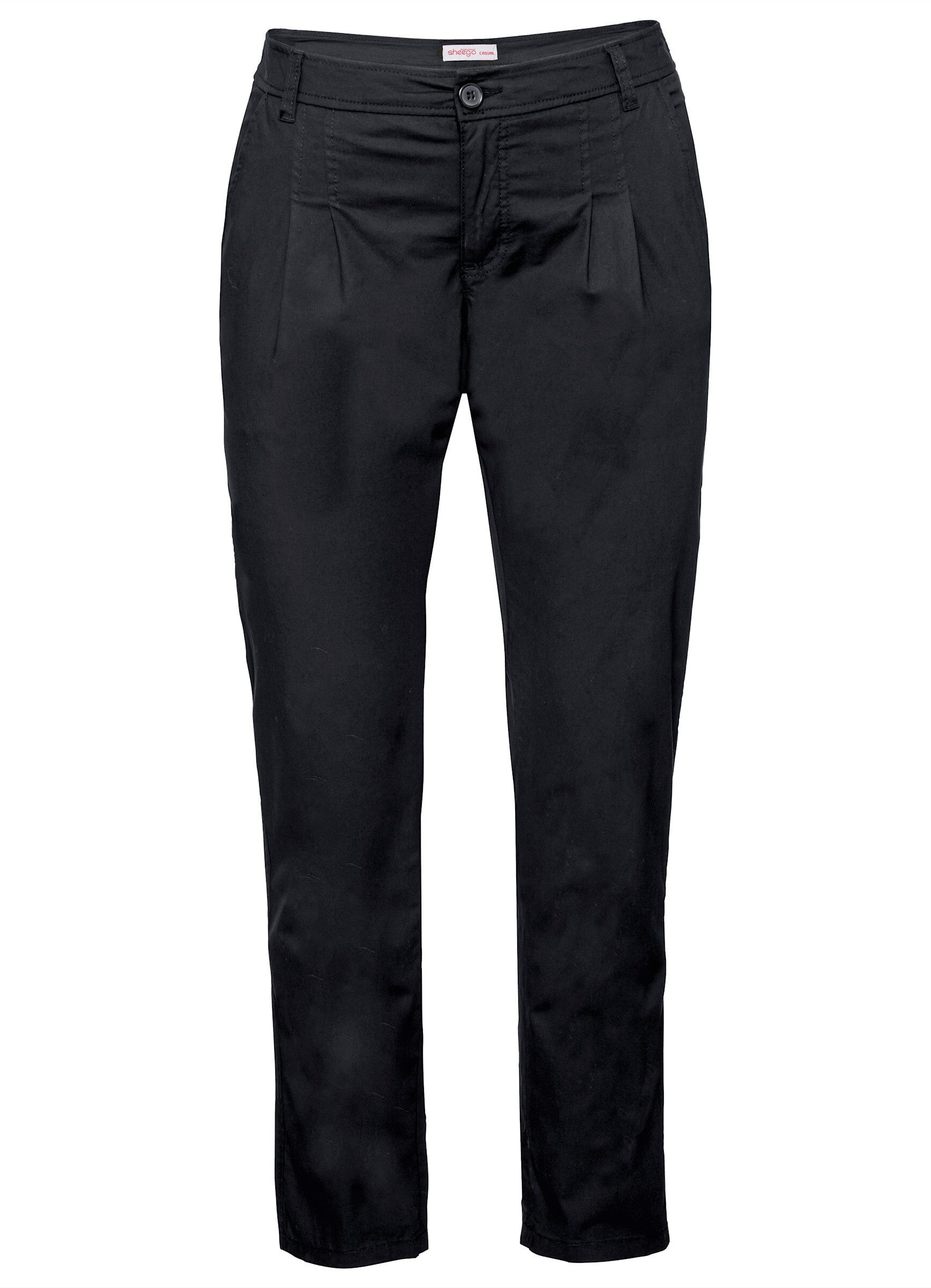 Sheego Jerseyhose Chinohose Länge ca. 76 günstig online kaufen