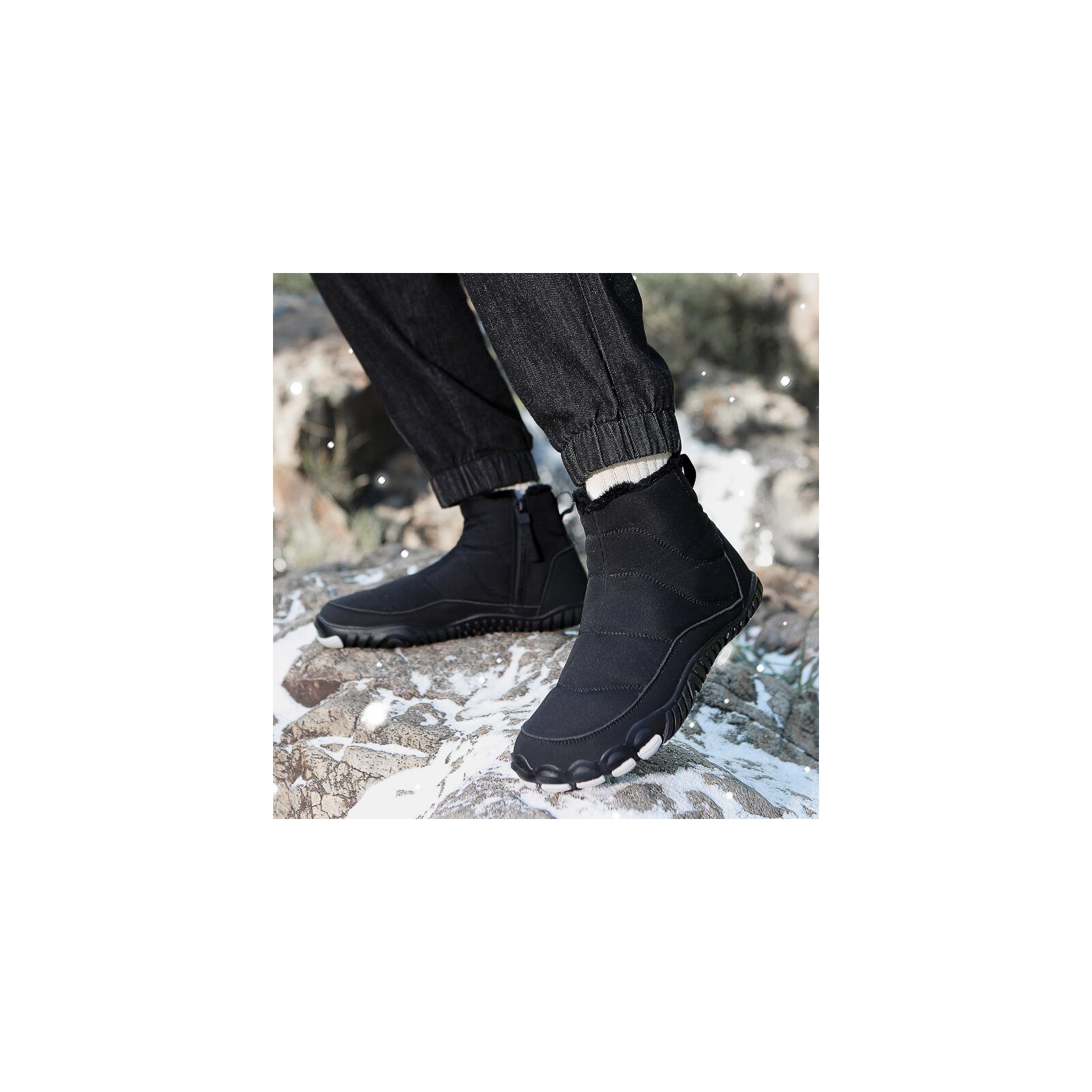 DOTALES Warmstep Barfußschuhe Winterstiefel Damen & Herren – Exklusiv & Barfußschuh Minimalschuhe
