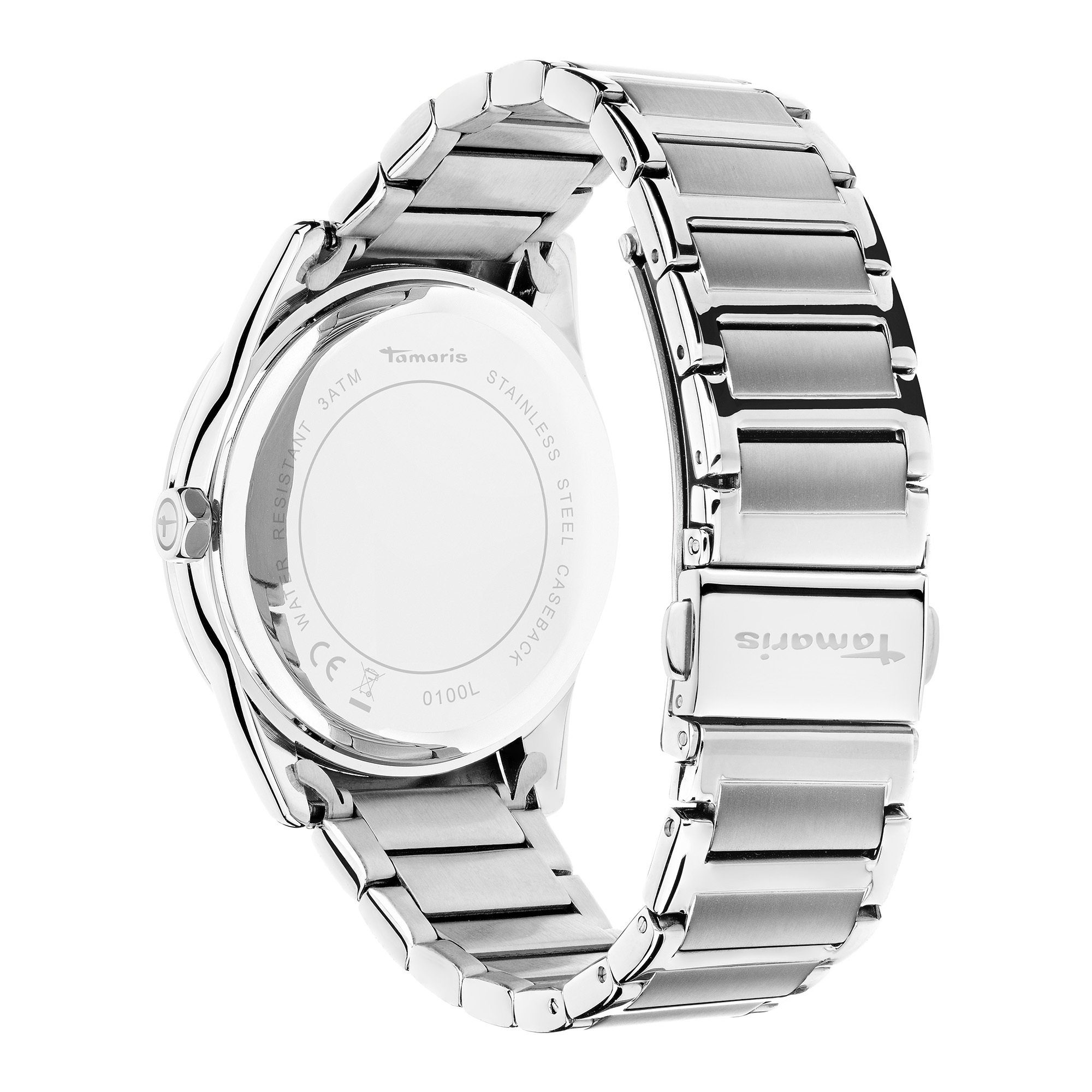 Tamaris Quarzuhr The Modern Classic Metall – Bild 3 von 3