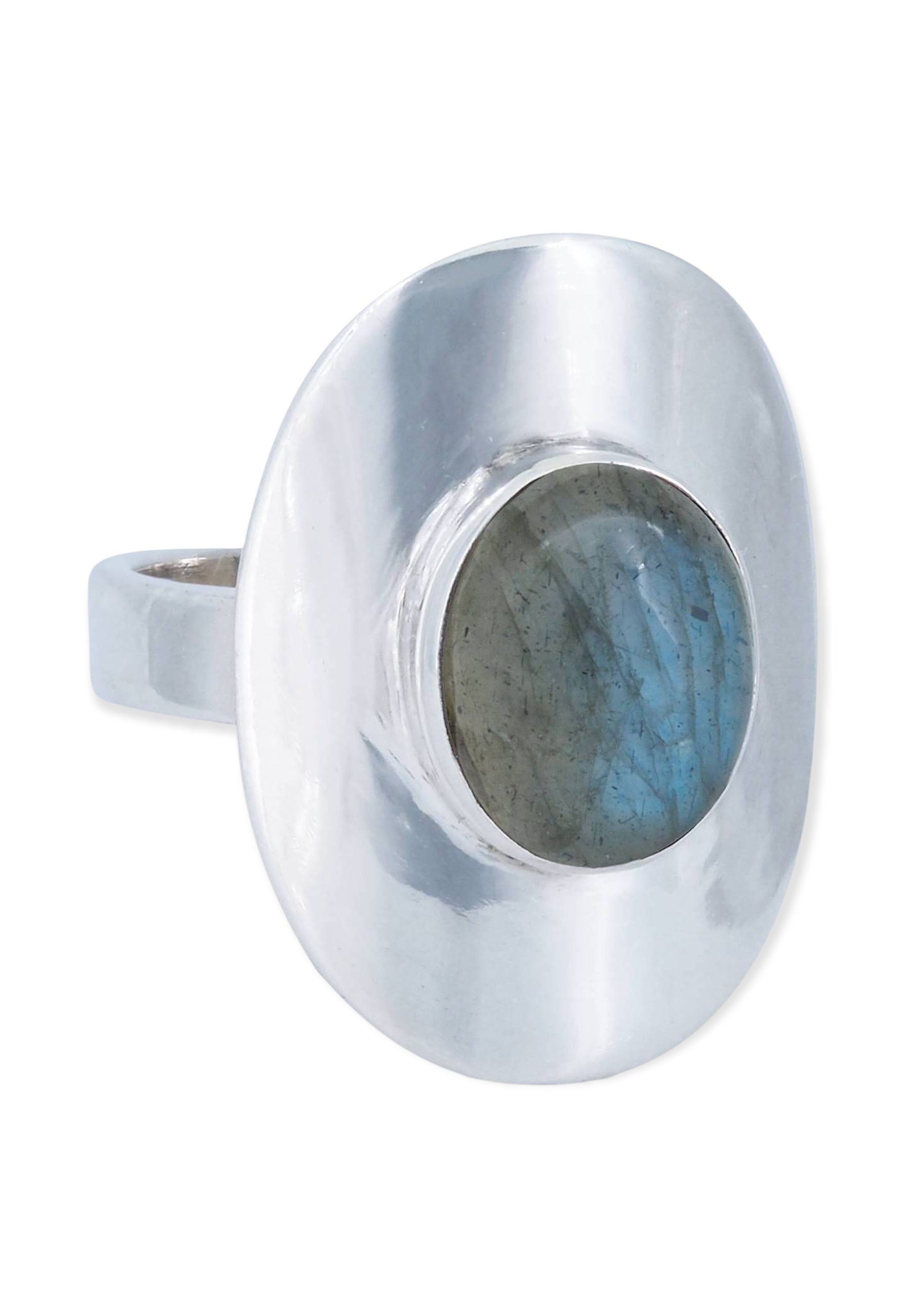 Bracciale In Argento 925 Con Pietra Preziosa – Modello SARALA Gocce, Fatto A Mano, Chiusura Moschettone, Lungh. 20 Cm, Pietra 6x9 Mm - 3