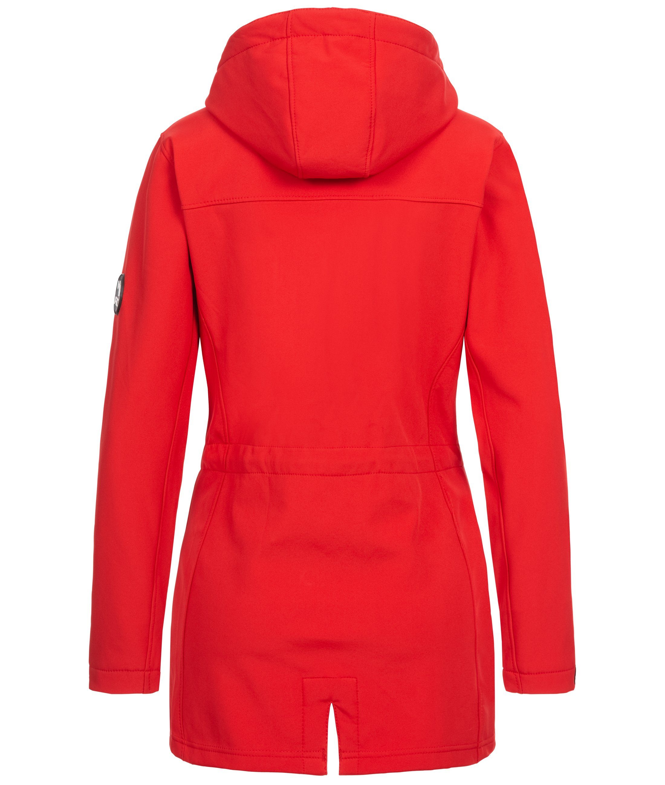 Rock Creek Softshelljacke Damen Softshellmantel Wanderjacke D-423