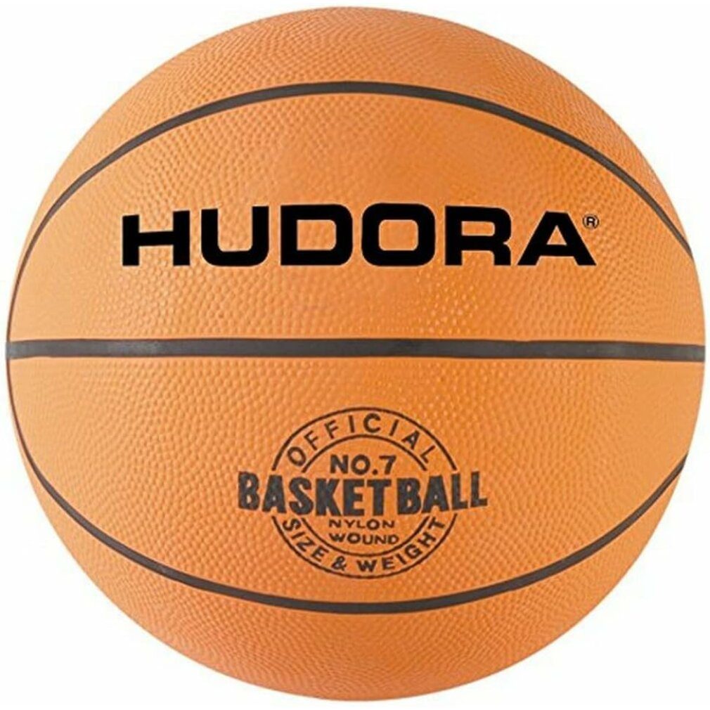 Hudora Basketball Basketball Gr. 7 (orange, unaufgepumpt)