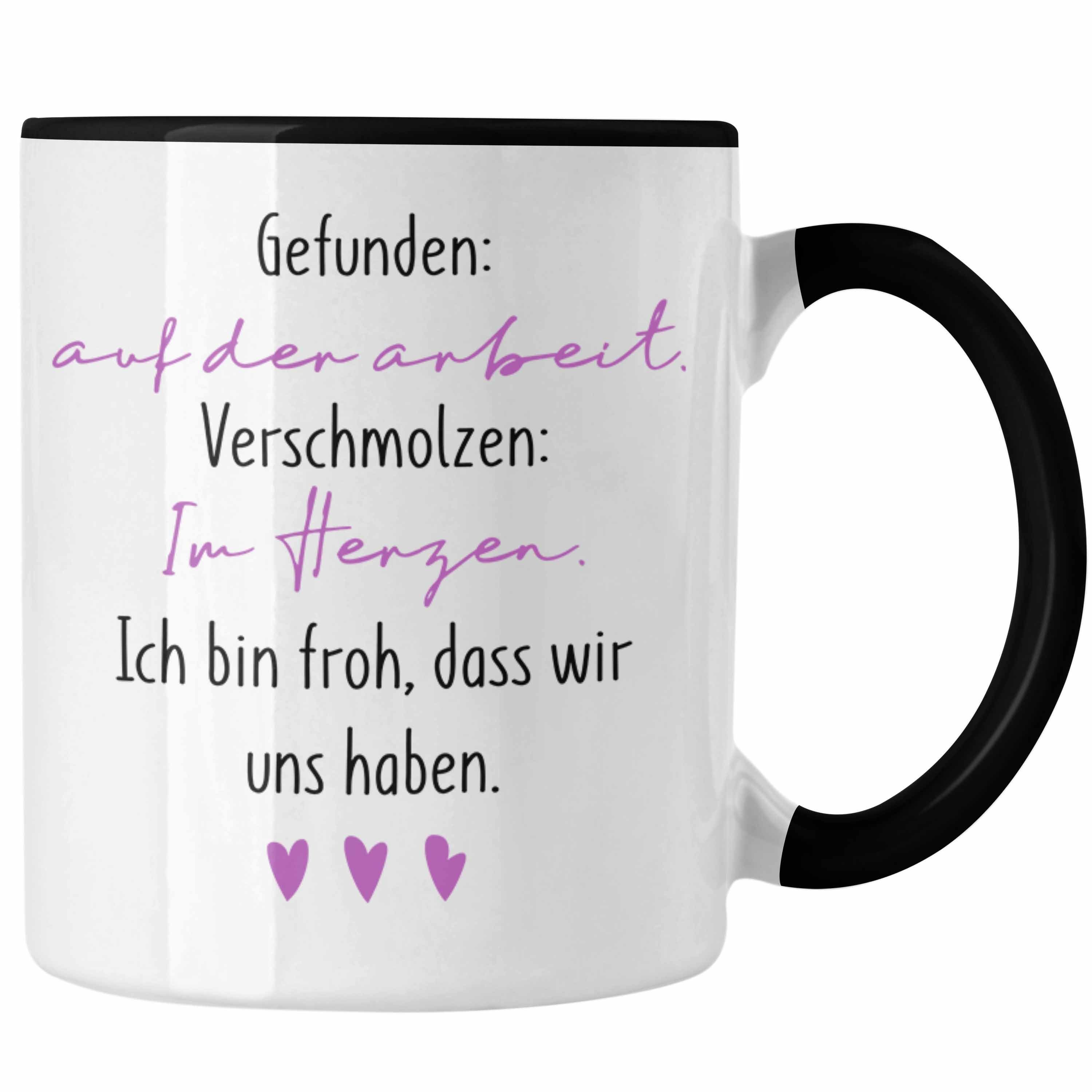 Trendation Tasse Tasse Kollegin Beste Geschenkide Schwarz Arbeitskollegin - Trendation Geschenk