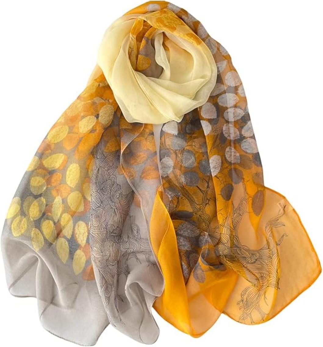Coonoor Modeschal für Damen,leicht,bedruckt,Blumenmuster,Schal,modische Schals
