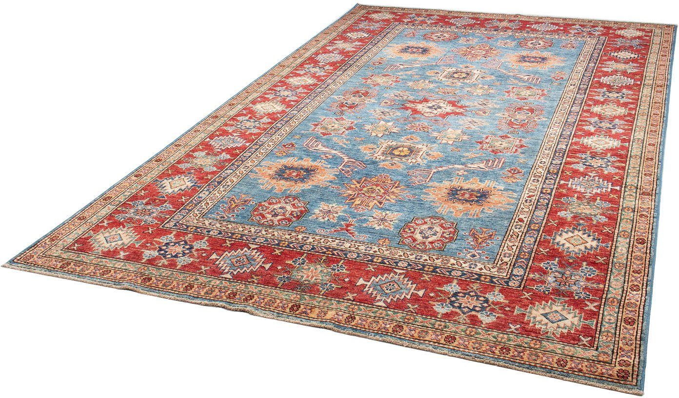 Orientteppich Ziegler - Kazak - 286 x 182 cm - blau, morgenland, rechteckig, Höhe: 6 mm, Wohnzimmer, Handgeknüpft, Einzelstück mit Zertifikat