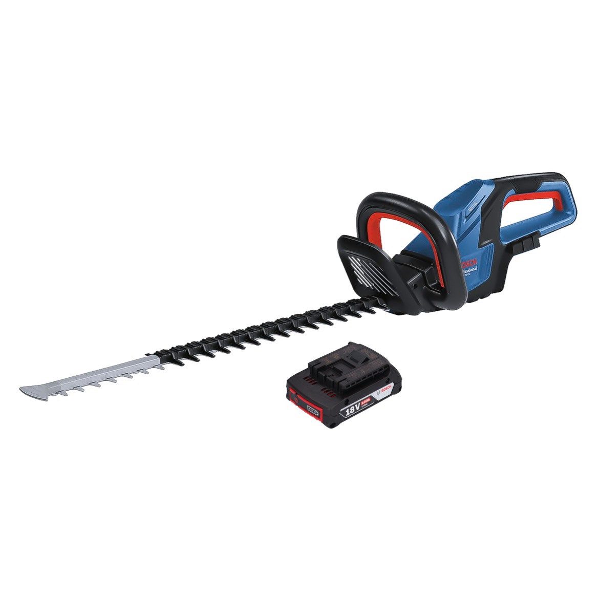 Bosch Professional Akku-Heckenschere GHE 18V-60 Professional Akku Heckenschere 18 V 60 cm Brushless + 1x