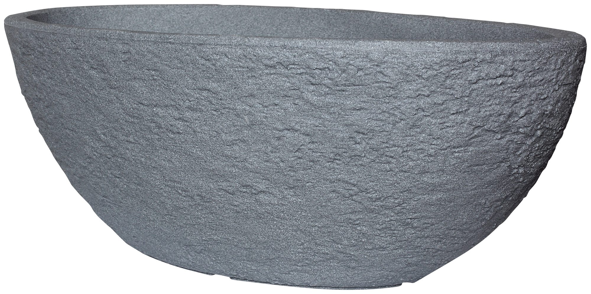 Geli Pflanzkübel Schale Stone 70 cm betonfarbe