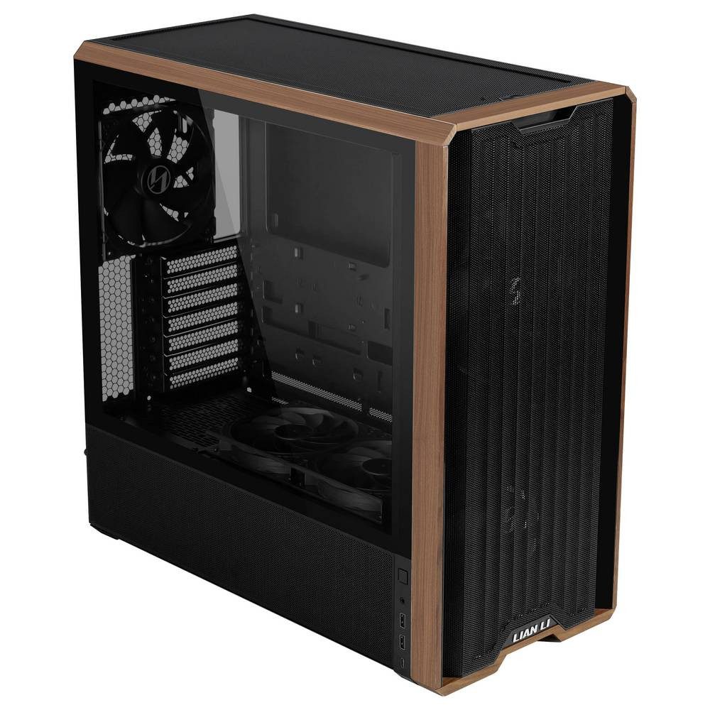 Lian Li PC-Gehäuse Lancool 217 Gehäuse, Gaming-Gehäuse, PC-Gehäuse Schwarz LAN217X