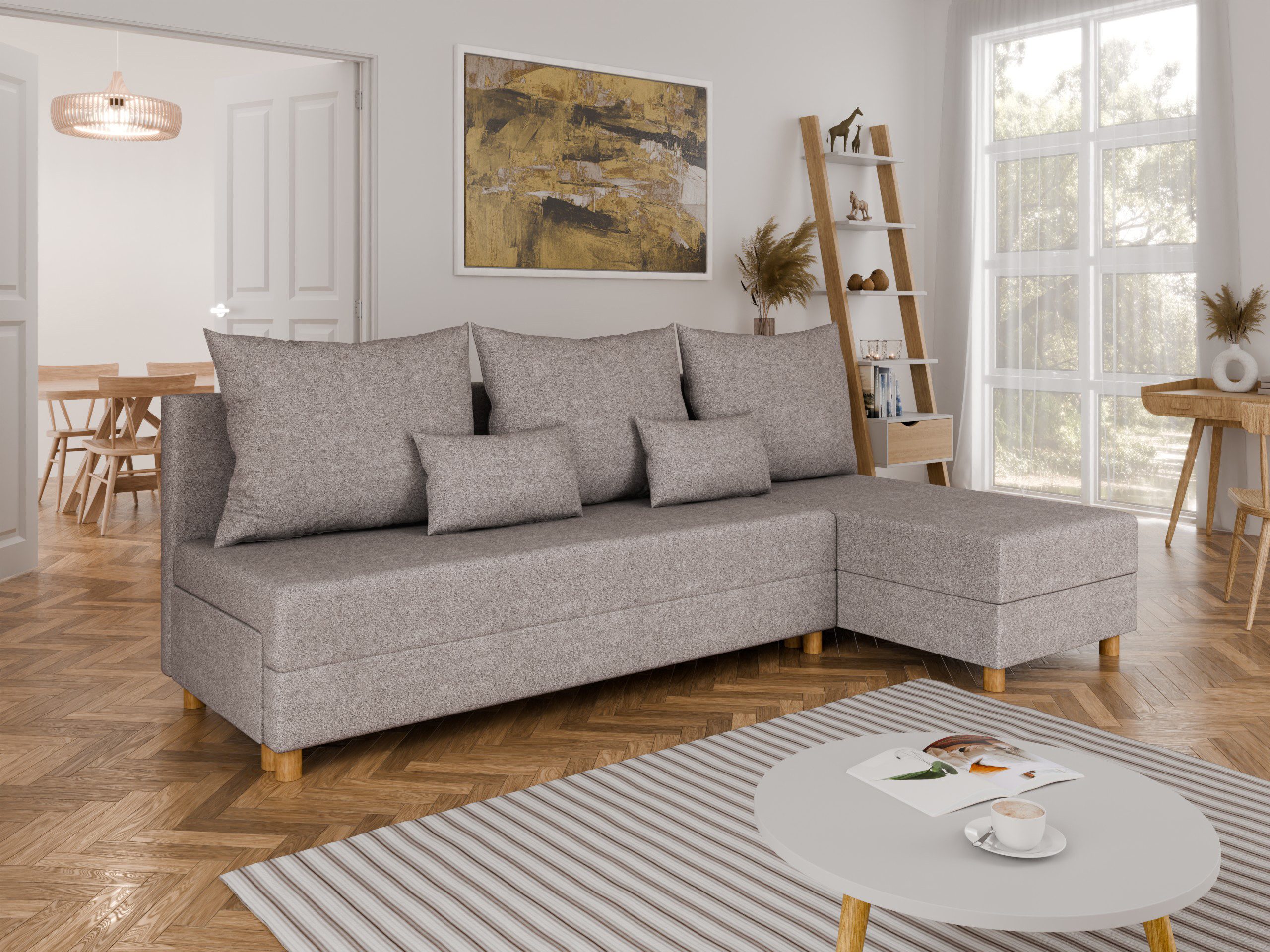 PANDA MÖBEL GmbH Ecksofa Ecksofa L-Form günstig online kaufen