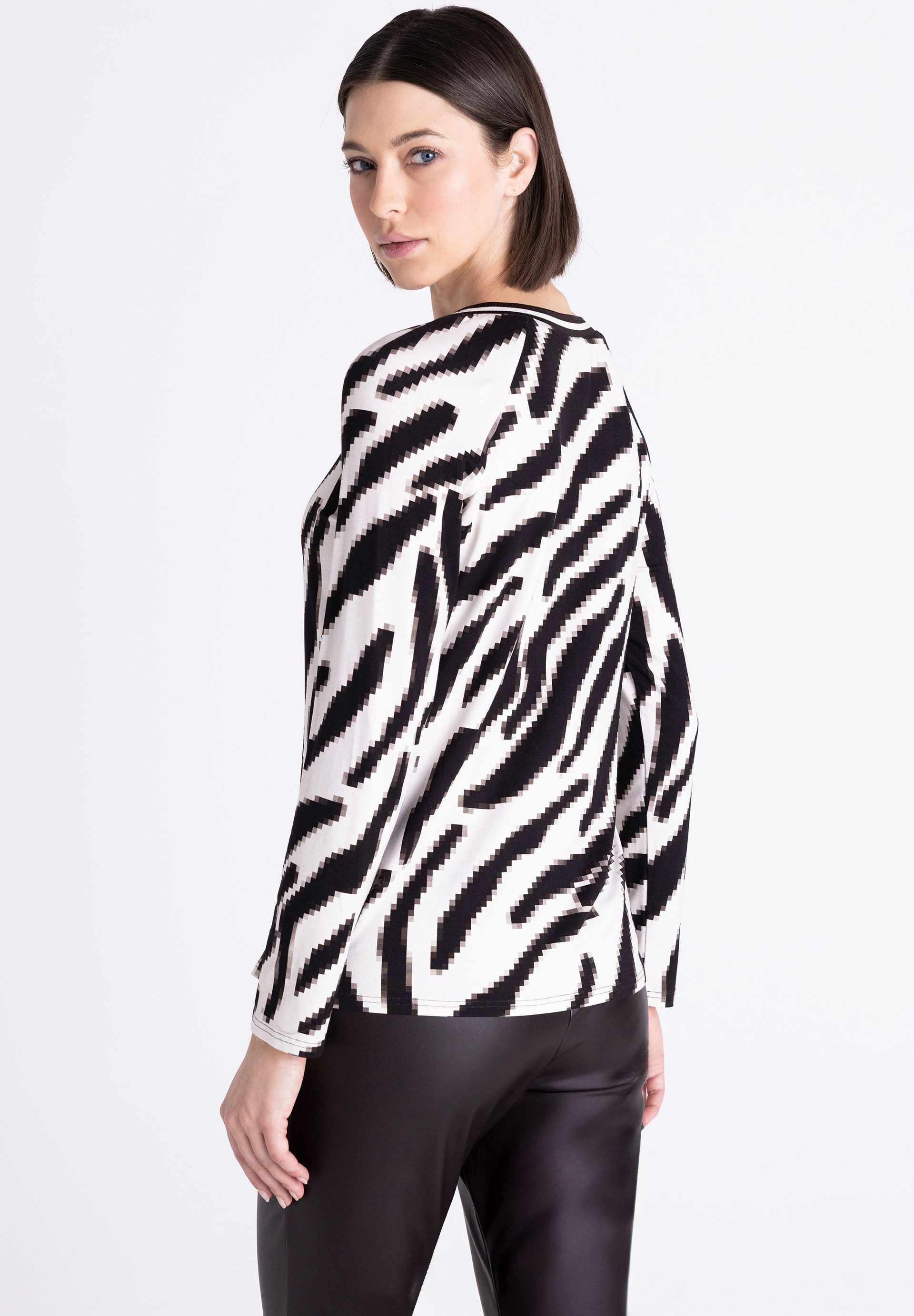 TUZZI T-Shirt mit Animal-Print