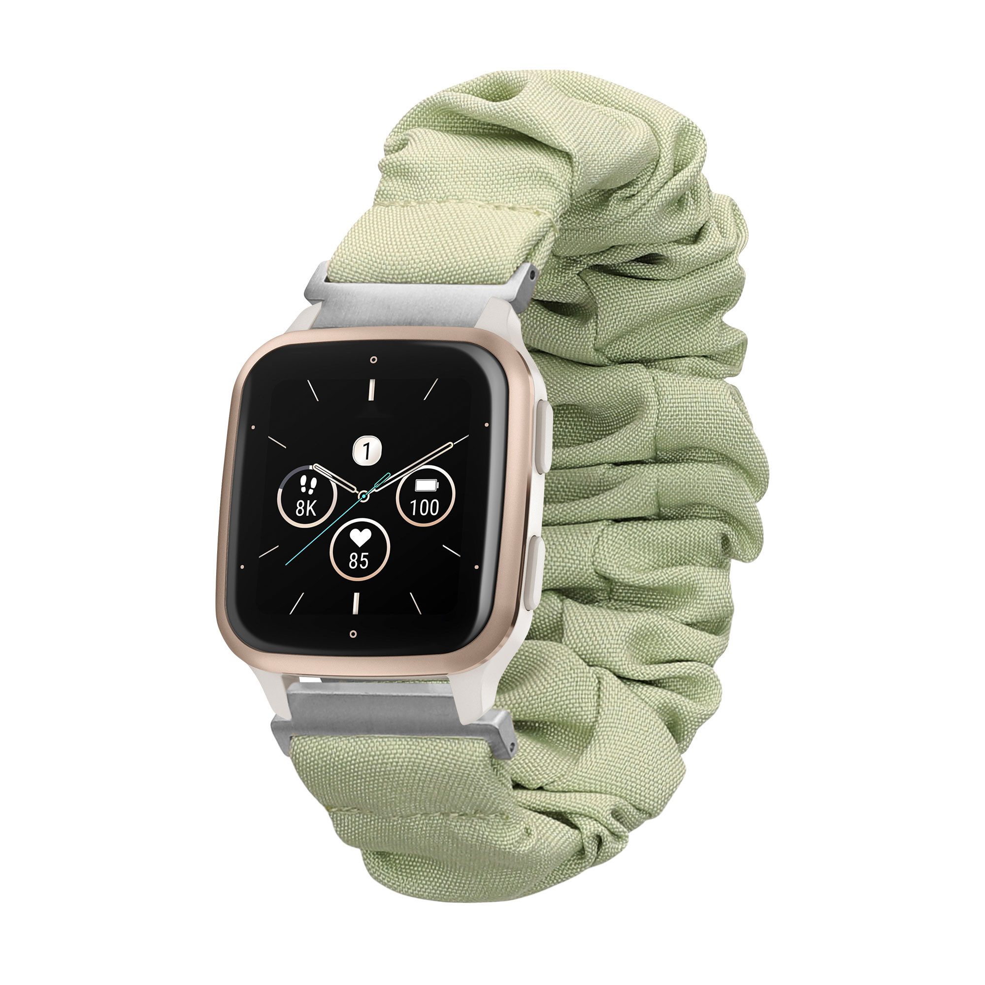 kwmobile Ersatz Bügelpolster für Garmin Venu Sq 2 Music / Sq 2 / Vivoactive 6 / Smartwatch, 1-tlg., mit Kunstleder Polster