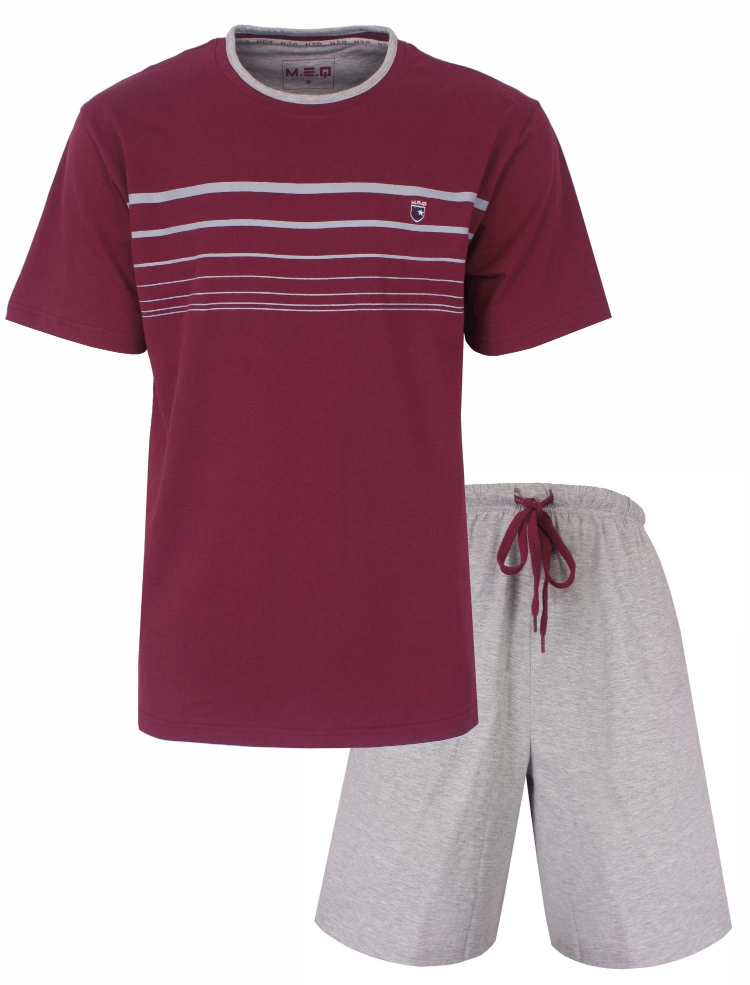 Shorty Herren Schlafanzug kurz