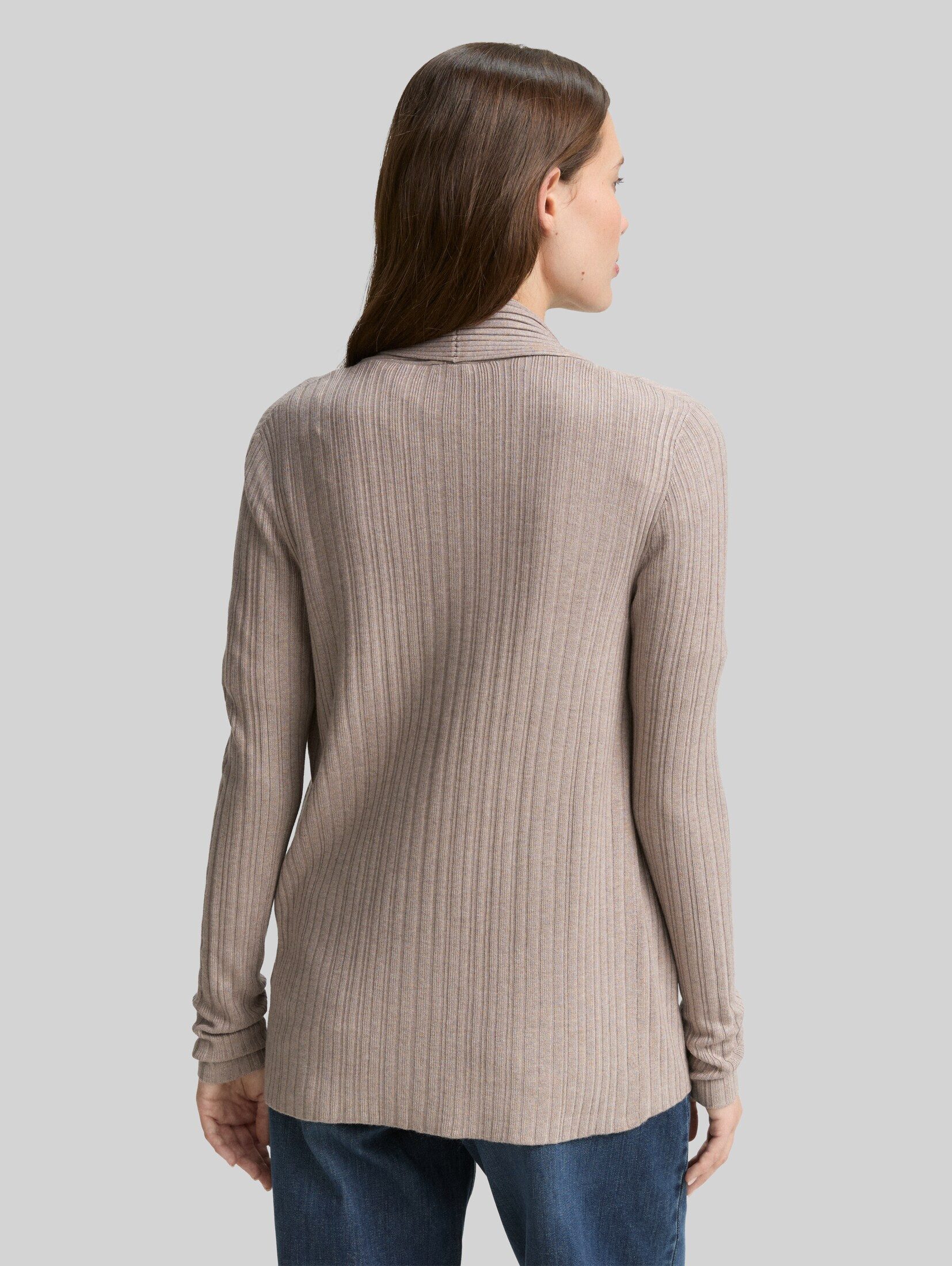 TOM TAILOR Cardigan Pullover & Strickjacken Cardigan mit Schalkragen