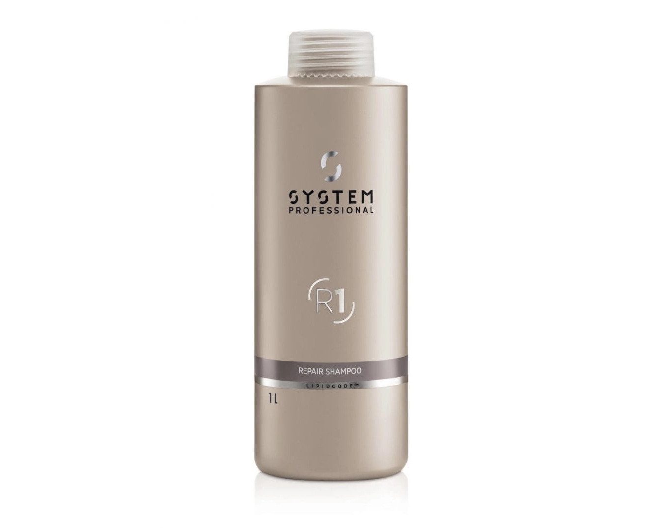 System Professional Haarshampoo System Professional R1 Repair Shampoo 1000 ml – für geschädigtes & str, 1-tlg., Reduziert Haarbruch