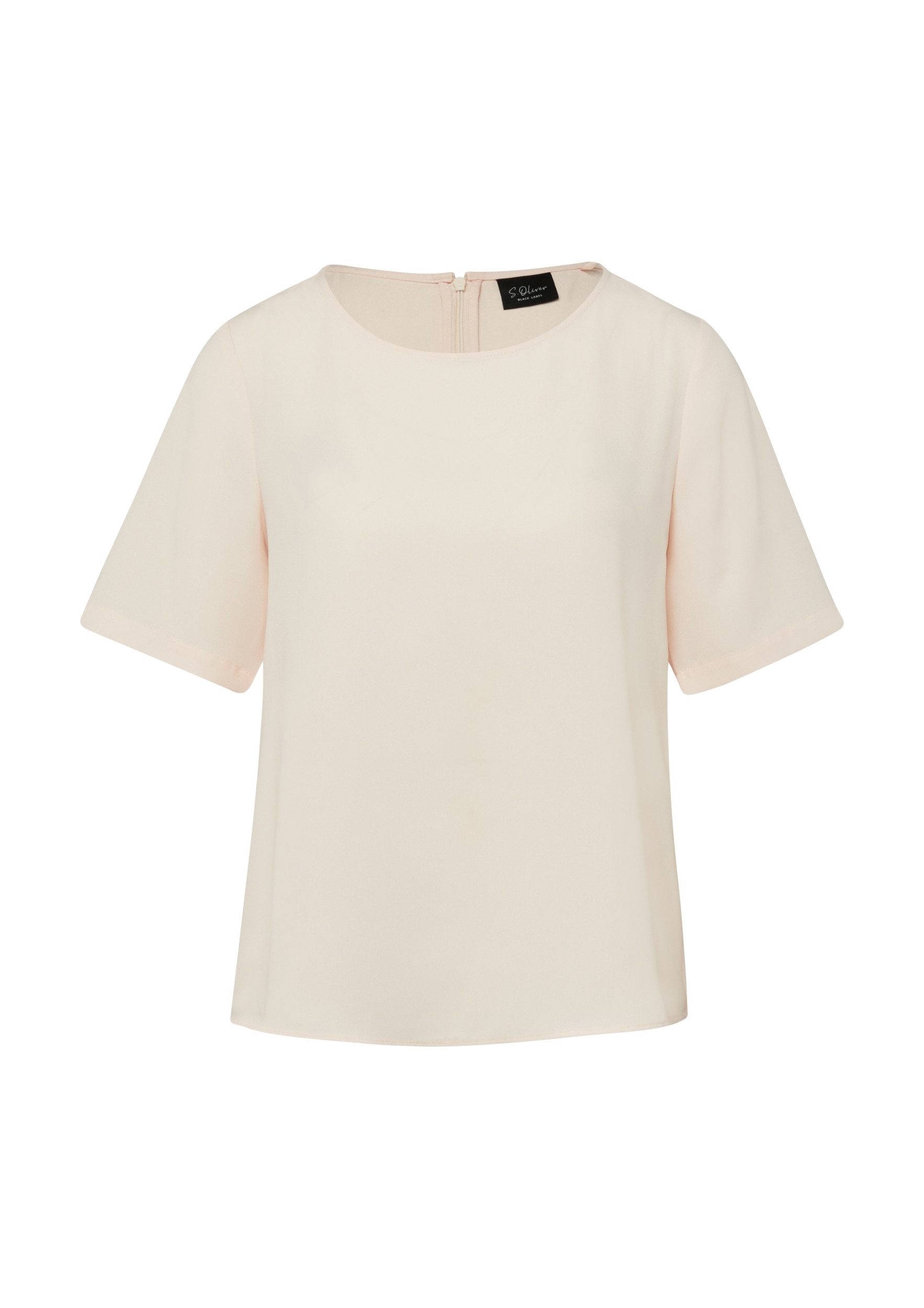 s.Oliver BLACK LABEL Kurzarmbluse Bluse