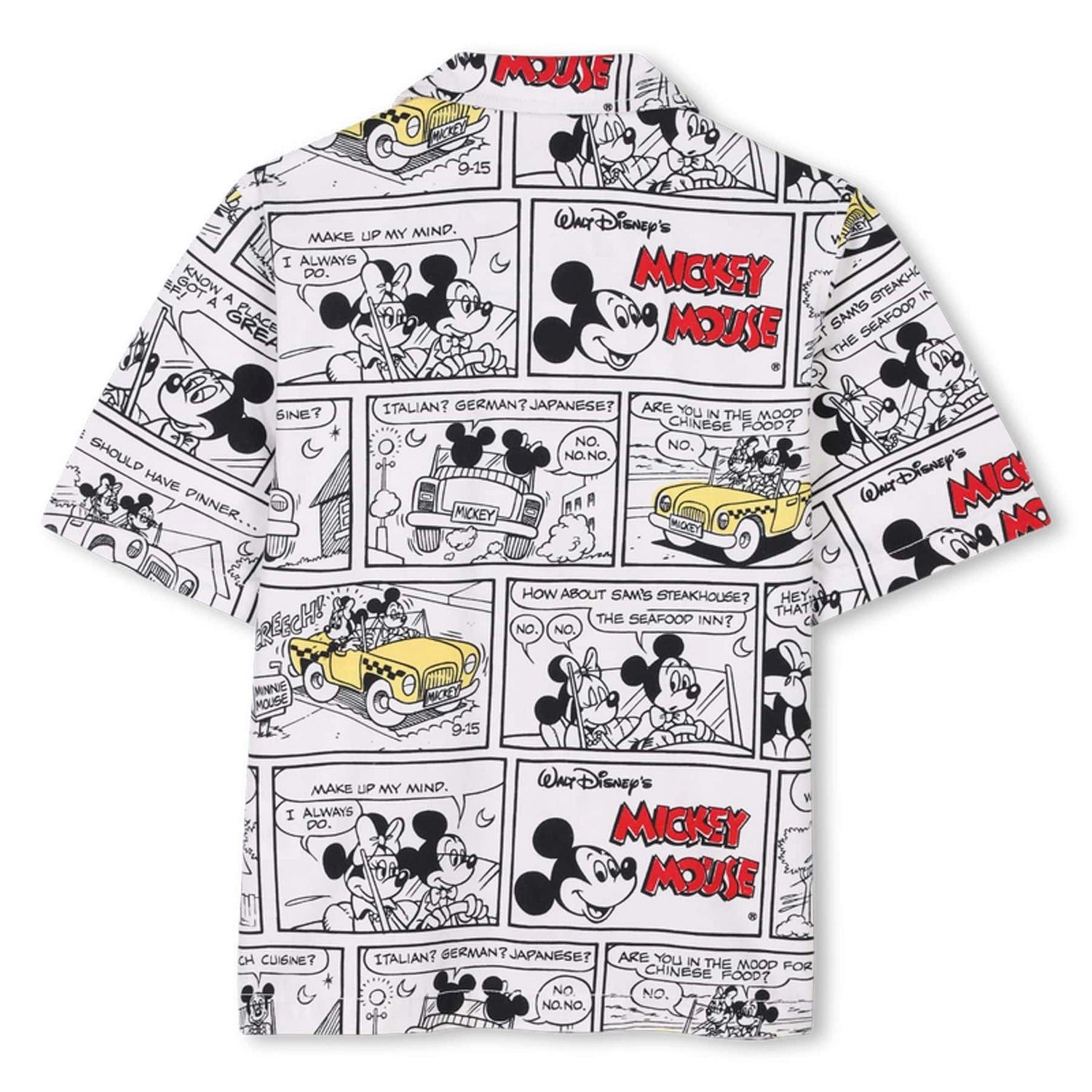 MARC JACOBS Kurzarmhemd Marc Jacobs Kids Disney Hemd – Comic-Print & Peace-Zeichen, kurzarm