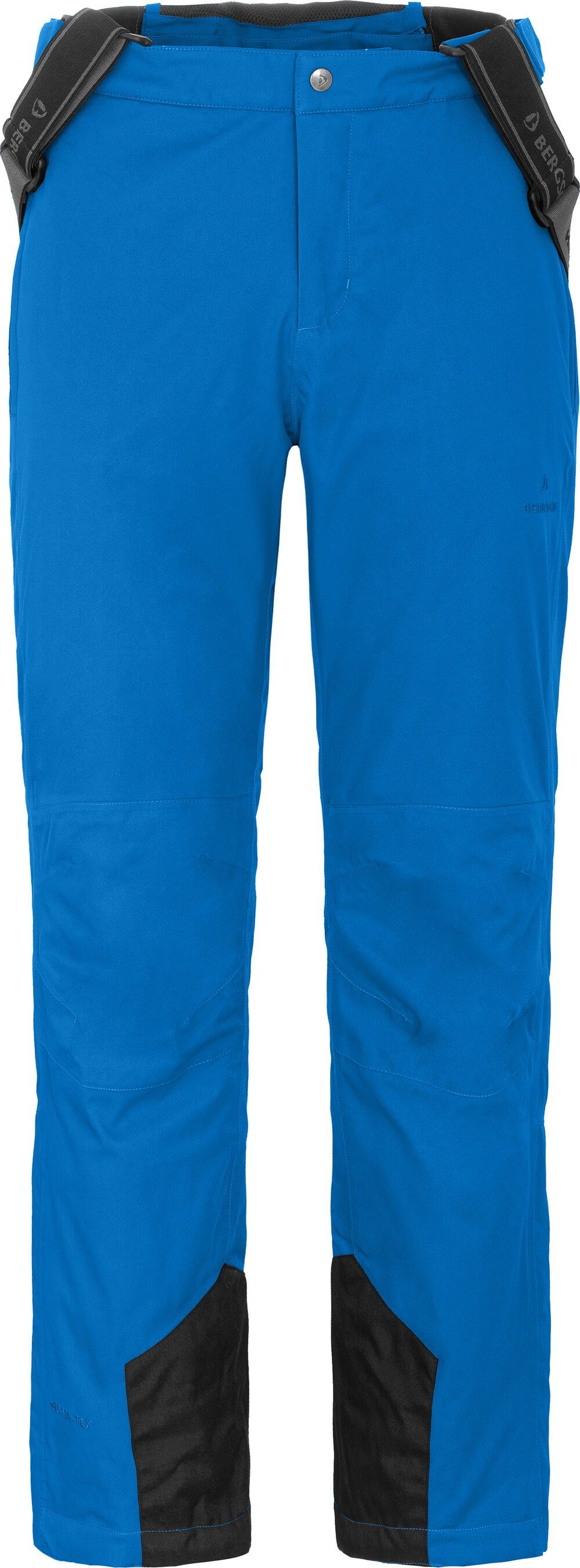 Bergson Skihose FROSTY RACE Herren Skihose, elastisch, 12000 mm Wassersäule, Normalgrößen, blau