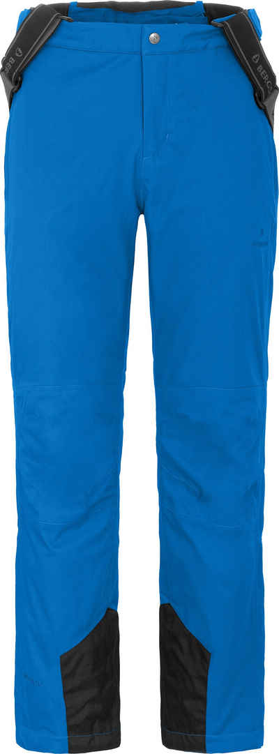 Bergson Skihose FROSTY RACE Herren Skihose, elastisch, 12000 mm Wassersäule, Normalgrößen, blau