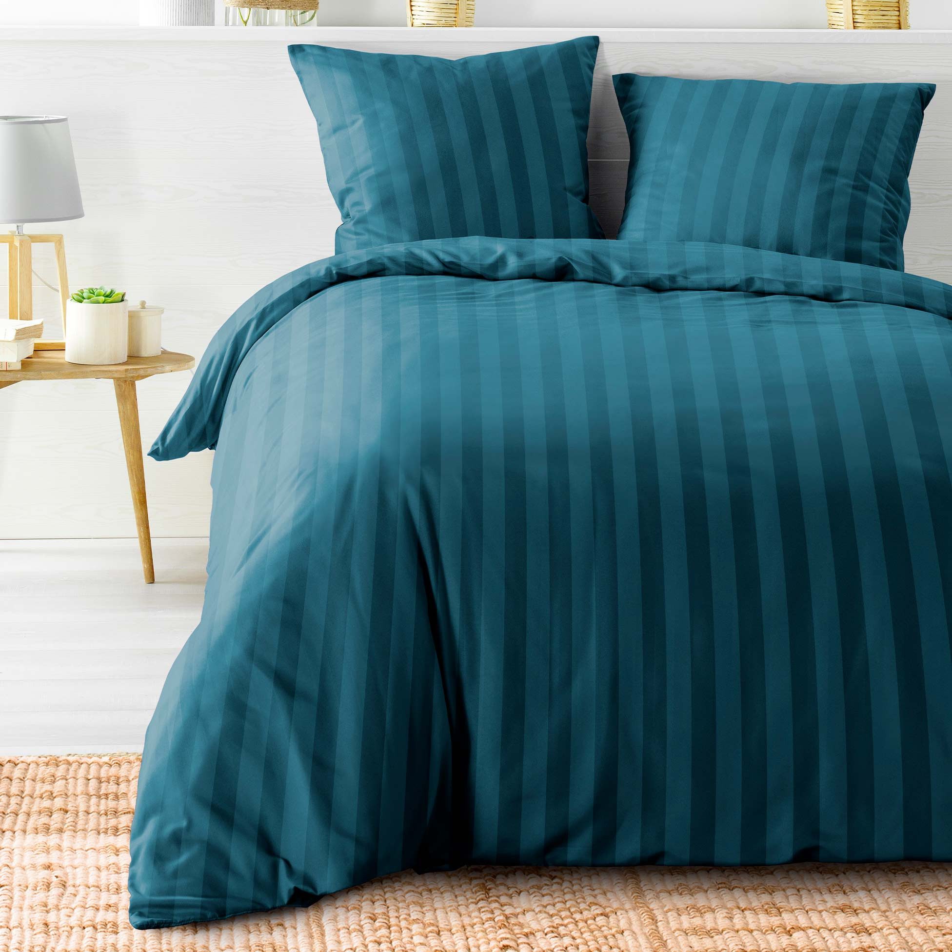 Douceur d'intérieur Bettwäsche Bettwäsche, CLEO, 240 x 220 cm, 3-teilig, Polyester, angenehmes Material