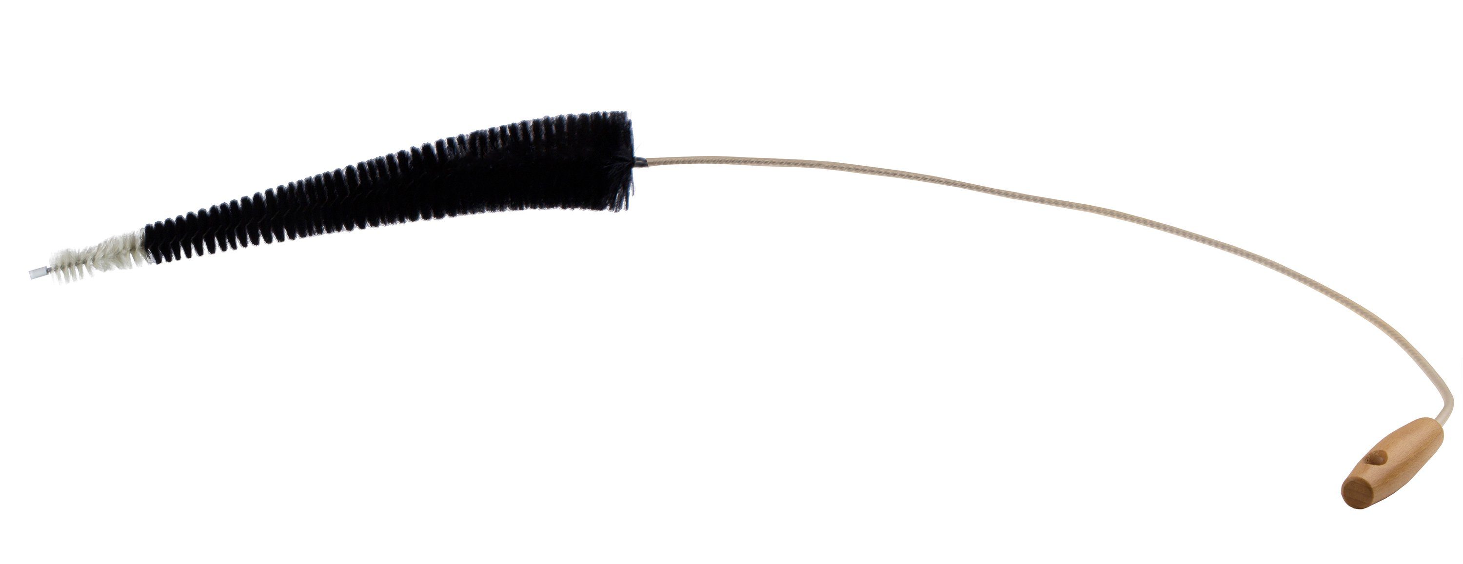 BigDean Heizkörperpinsel Heizkörperbürste 120 cm lang aus Ziegenh