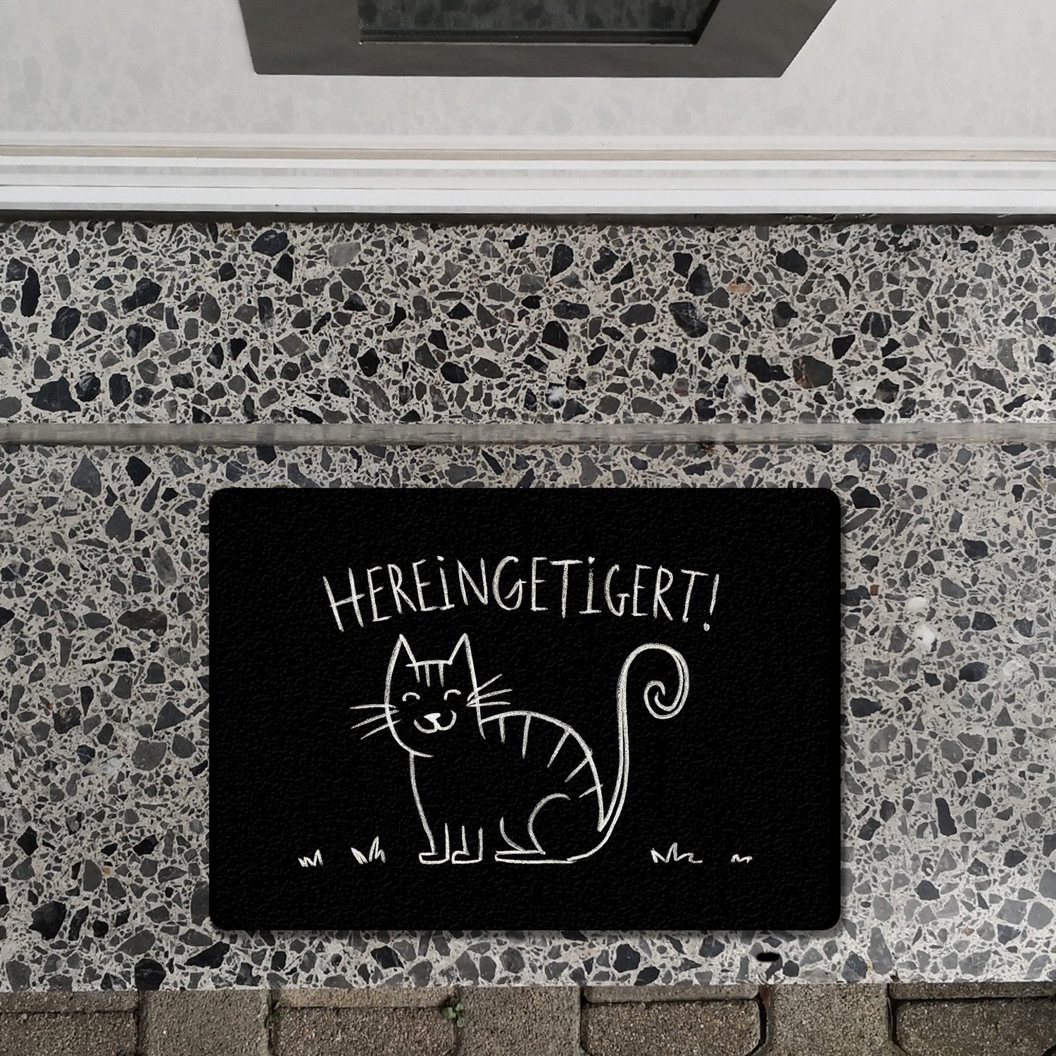 speecheese Fußmatte Hereingetigert! Fußmatte in 35x50 günstig online kaufen
