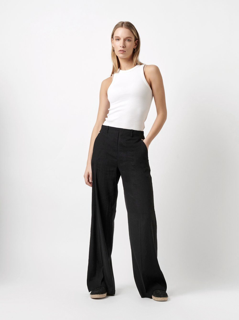 ROSNER Culotte Mara_348 aus fließendem Leinen günstig online kaufen