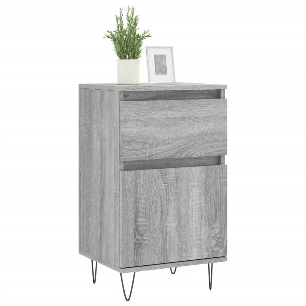 vidaXL Sideboard Sideboard Grau Sonoma 40x35x70 günstig online kaufen