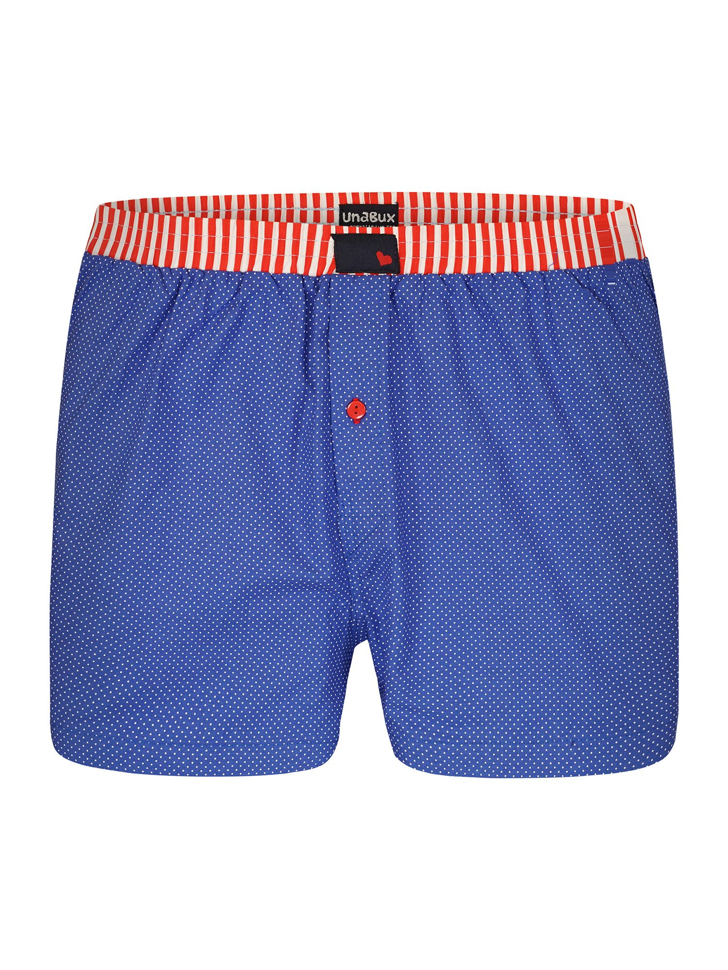 Unabux Boxershorts Dunkelblau mit Motiv günstig online kaufen