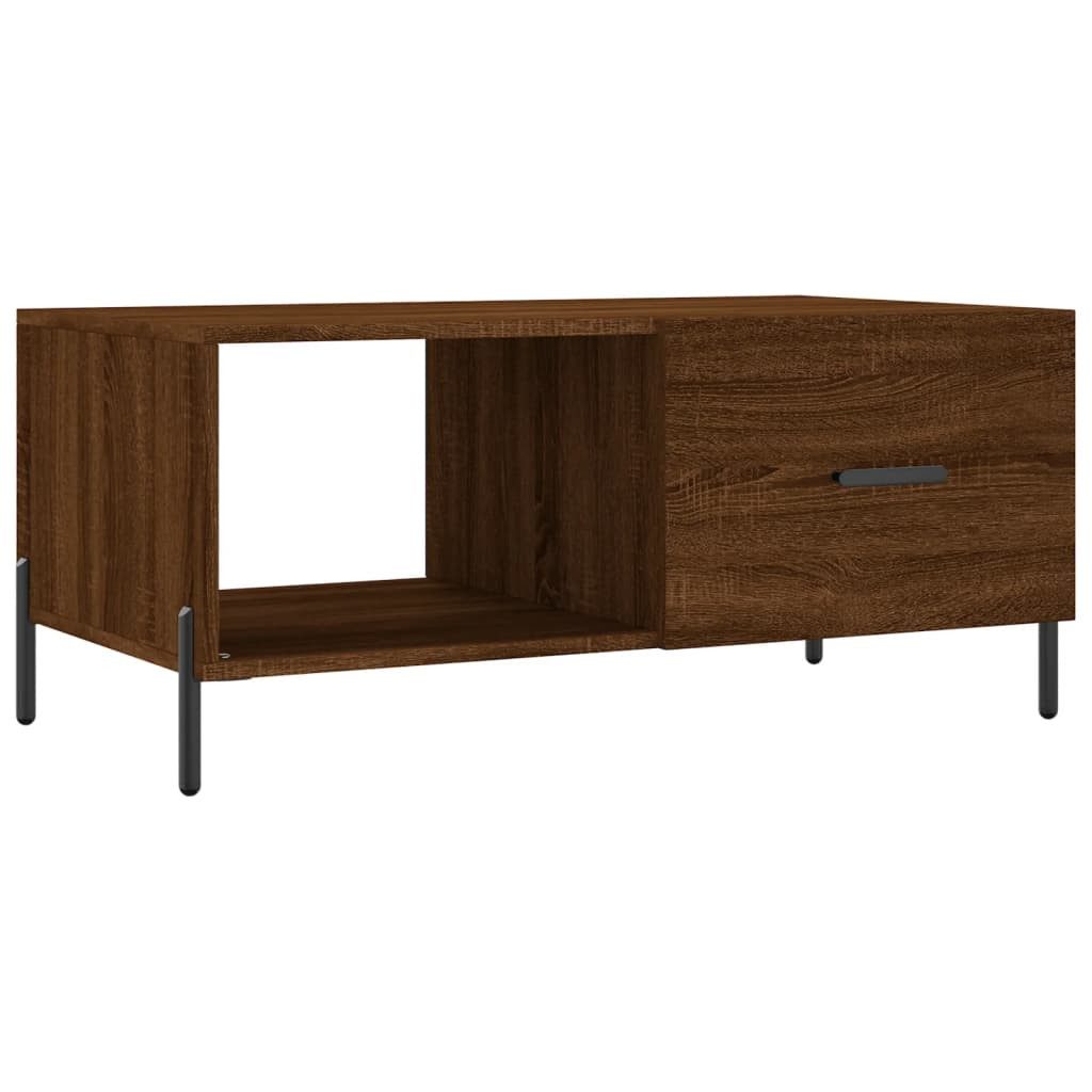vidaXL Couchtisch Couchtisch Braun Eichen-Optik 90x50x40 günstig online kaufen