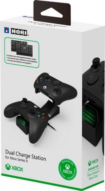 Hori Xbox Series X/S Dual Ladestation für Controller (inkl. 2x Akku) Controller-Ladestation