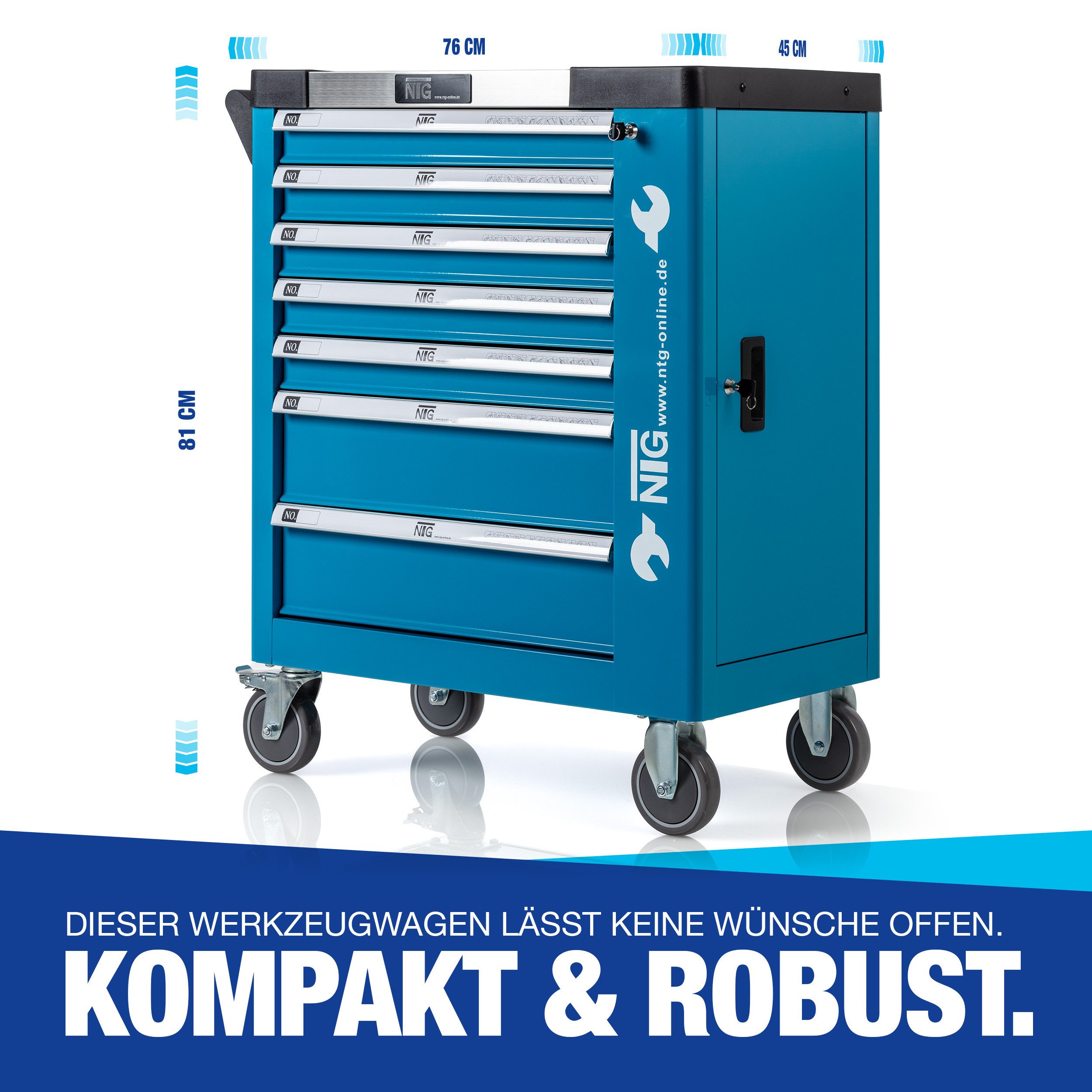 NTG Nutzfahrzeug Technik GmbH Werkzeugwagen Werkstattwagen Rollwagen inkl. günstig online kaufen