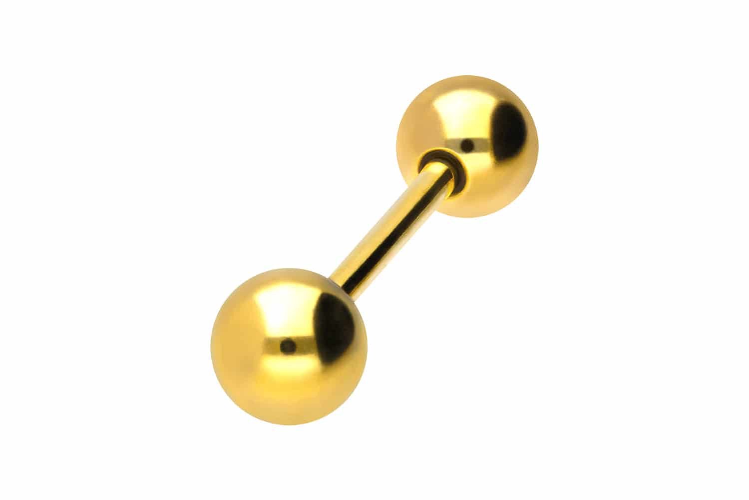 PIERCINGLINE Brustwarzenpiercing Titan Barbell (Barbells / günstig online kaufen
