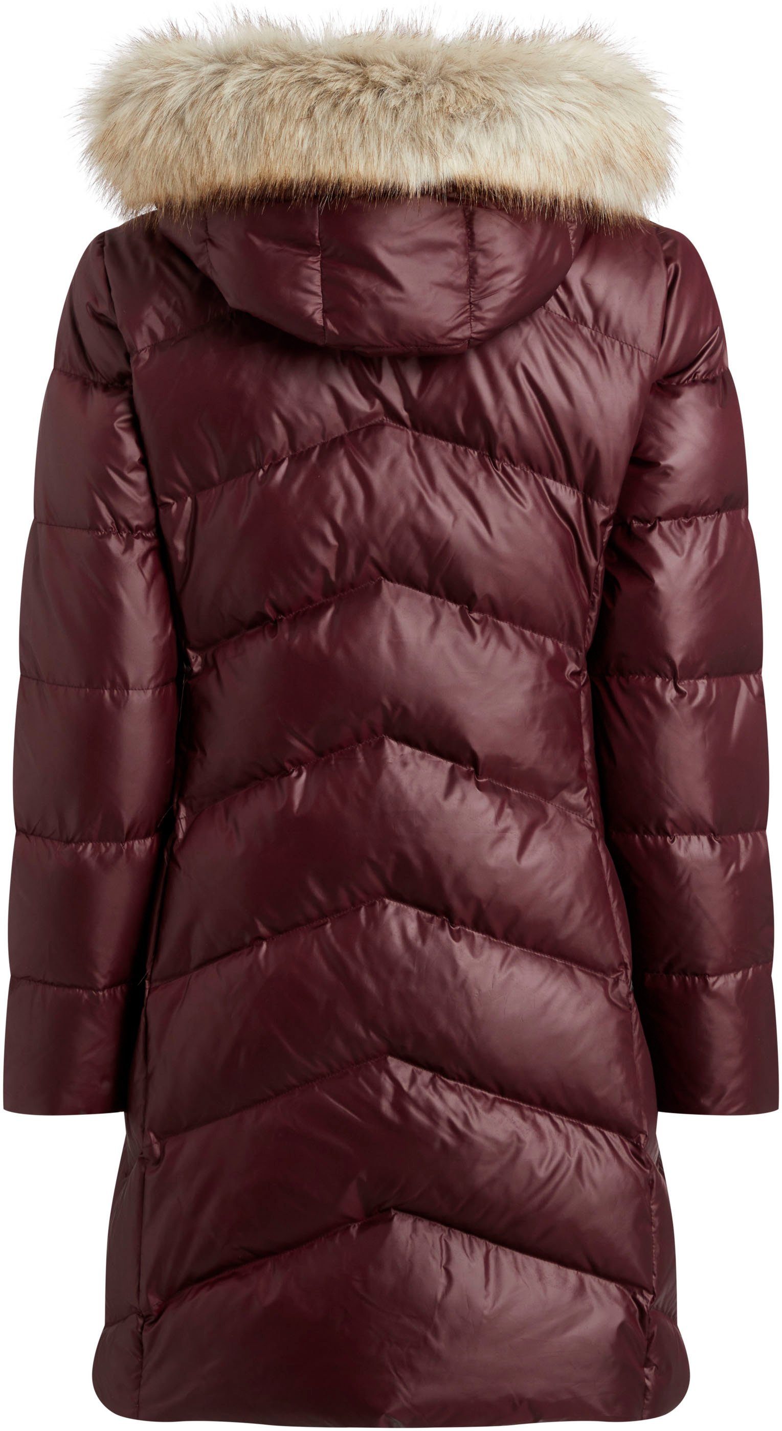 Klein Calvin DOWN REAL Steppmantel Markenlabel mit ESSENTIAL COAT