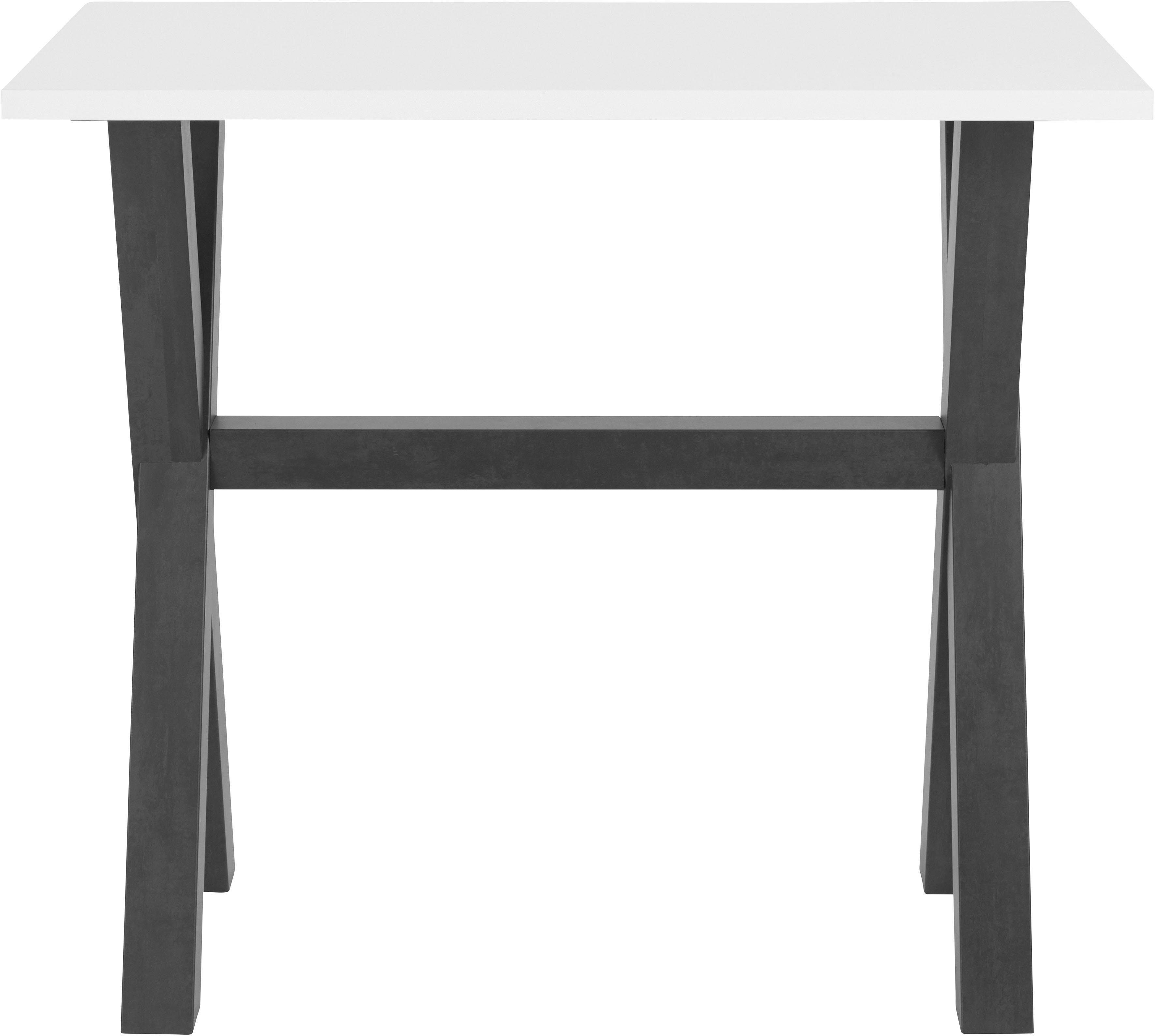 Mäusbacher Bartisch, Gestell in X-Form (Breite günstig online kaufen