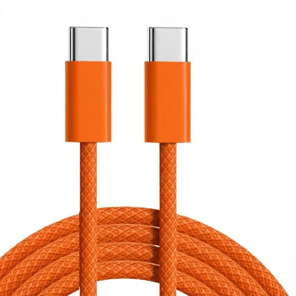 Futurea iPhone USB-C Kabel 60W Ladekabel 1m 2m USB-C Lightning Smartphone-Kabel, USB-C, USB-C (100 cm), für iPhone 16 17 18 Pro Max Plus, iPad, MacBook Air, Samsung, Google