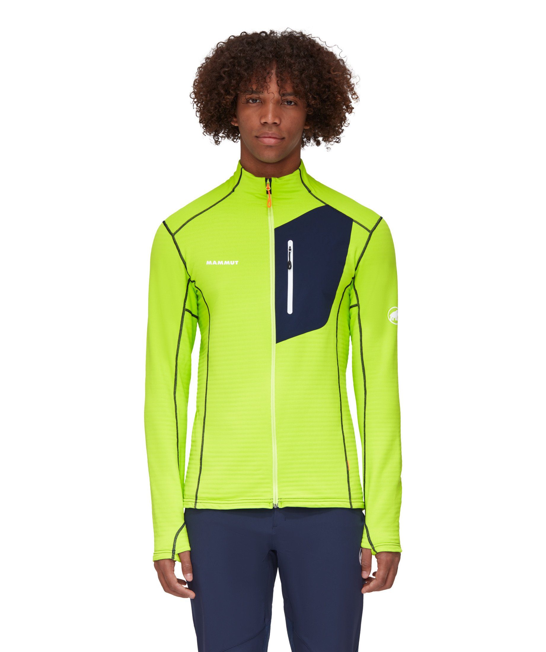 Mammut Fleecejacke Taiss Light ML Men highlime-marine Jacket