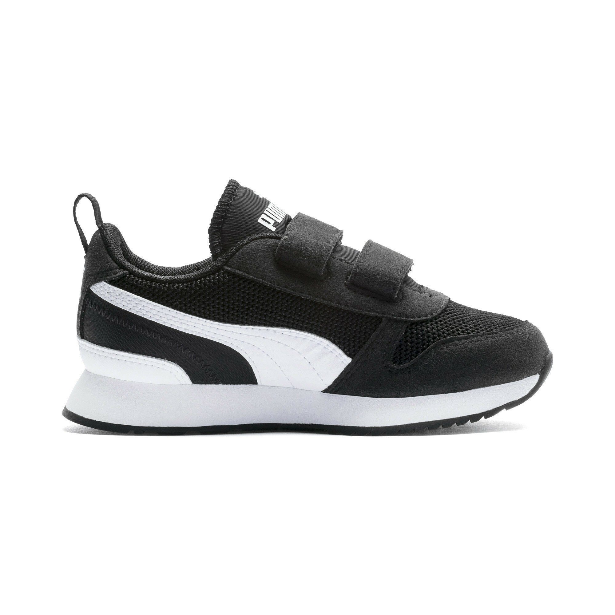 PUMA White Black Laufschuh Jugendliche Sneaker R78