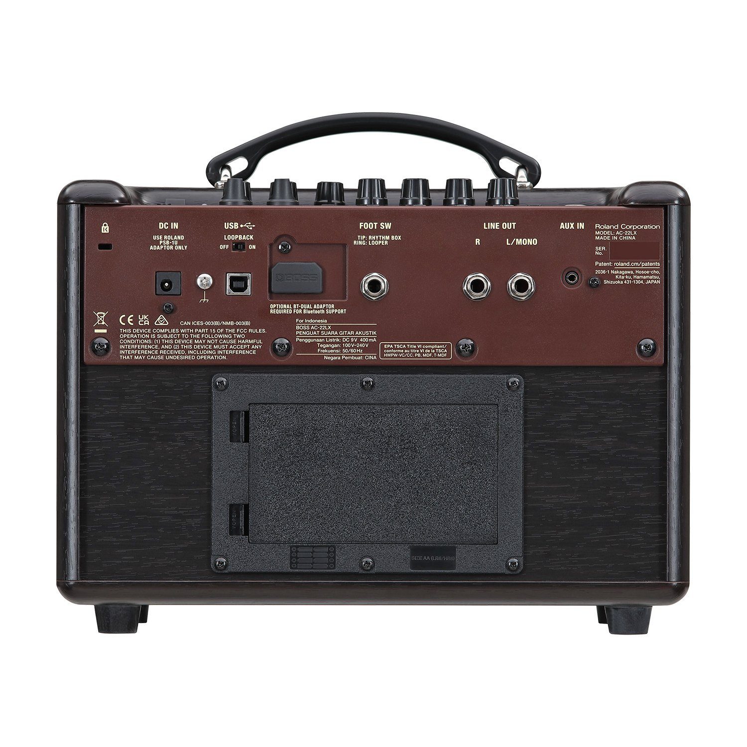 Boss by Roland Boss AC-22LX Tragbarer Akustikverstärker Verstärker