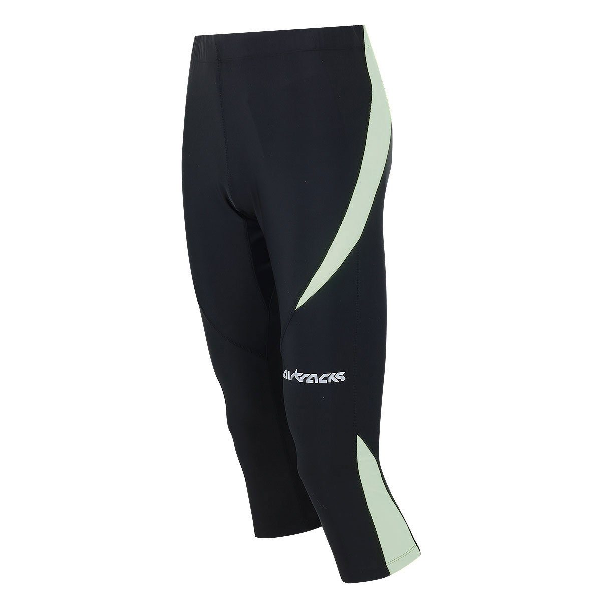 Airtracks Lauftights Laufhose 3/4 Lang Pro Sporthose mit Kompressionswirkung, & Quick Dry Funktion » S M L Xl XXL XXXL «