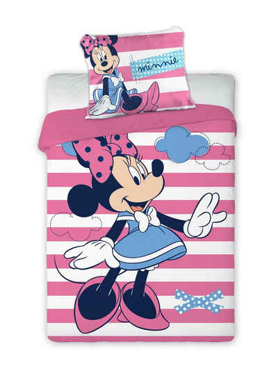 Babybettwäsche »Disney Minnie Mouse Babybettwäsche 100x135 cm«, Disney