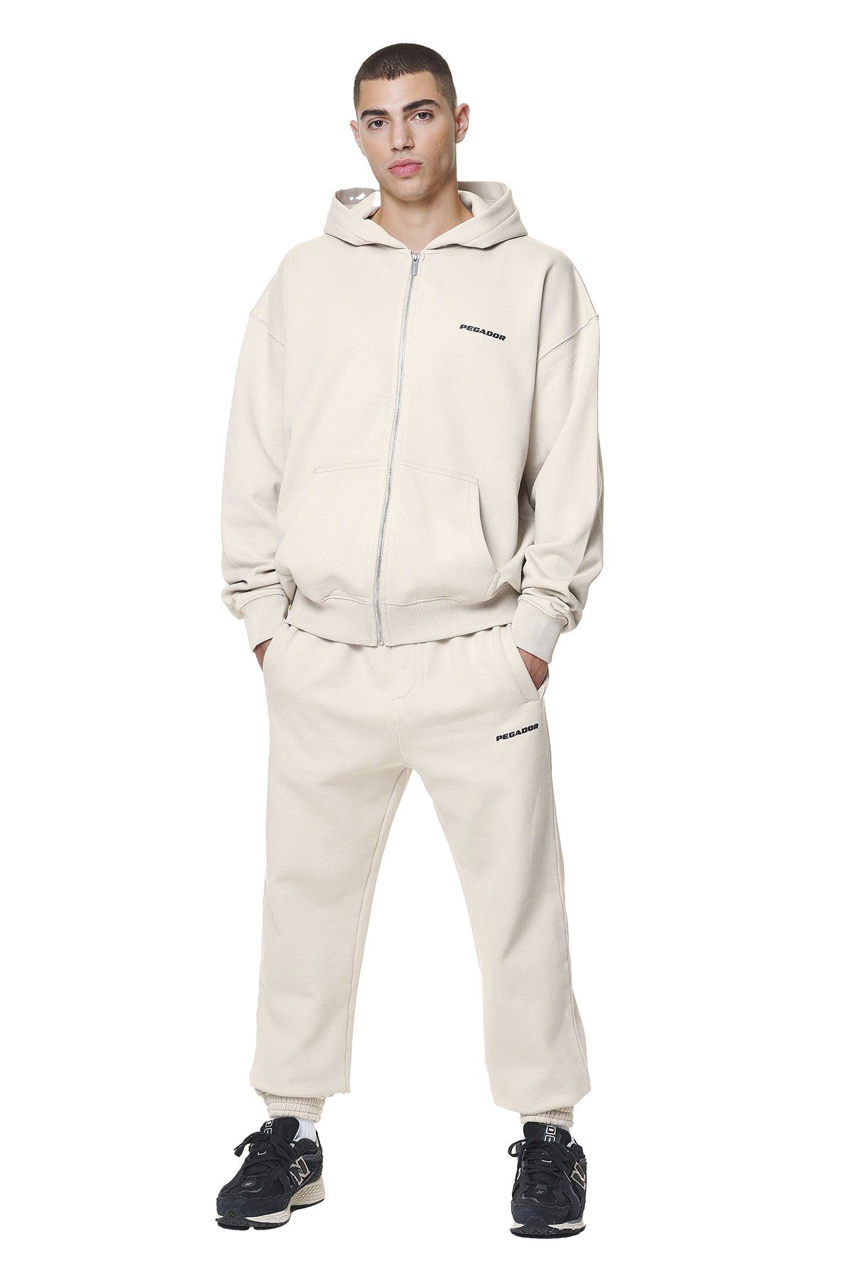 PEGADOR Sweatjacke Colne Logo (1-tlg., kein Set)