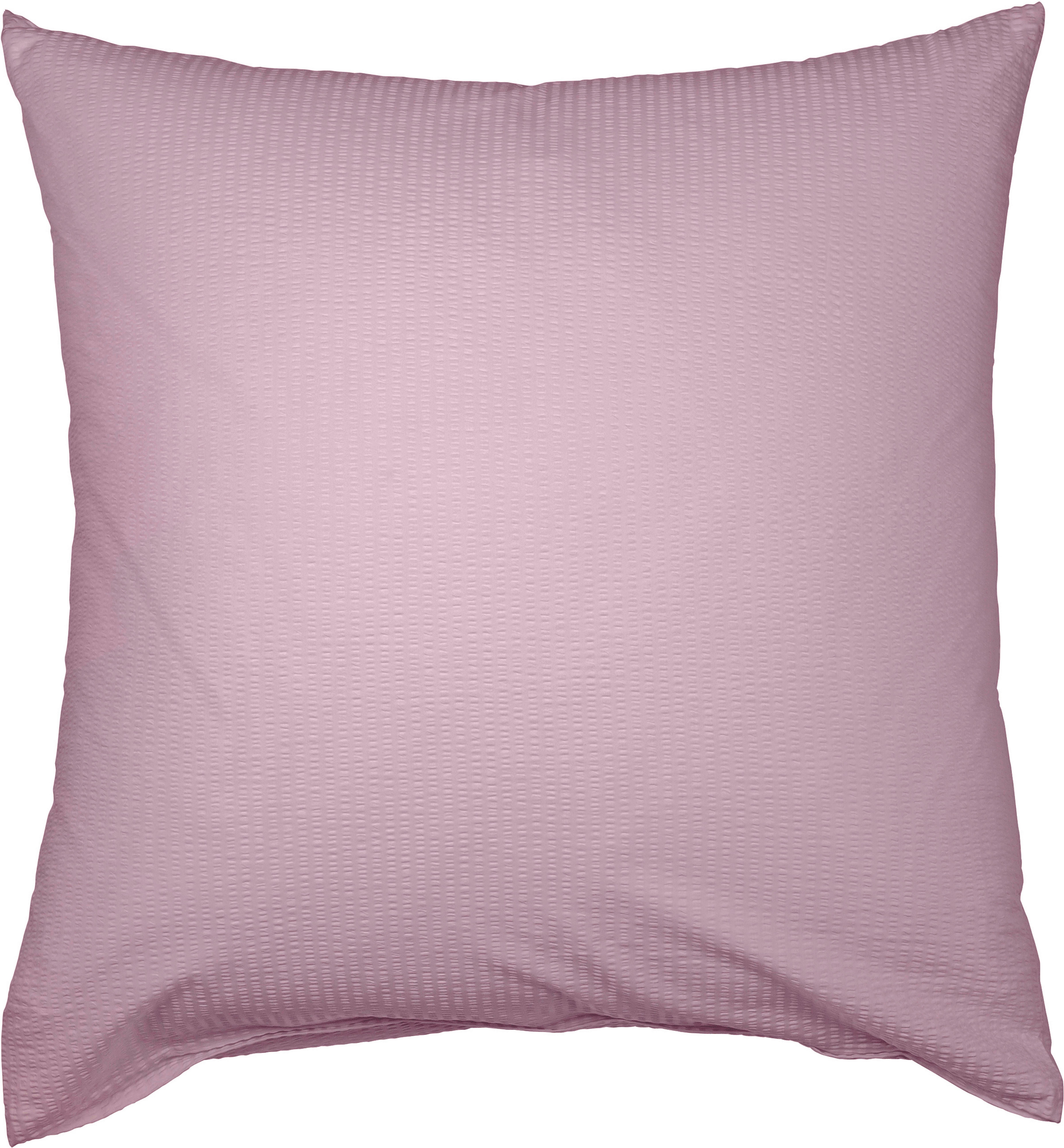 Janine Bettwäsche PIANO 0125 31, Seersucker 100% Baumwolle, uni, bügelfrei, Soft-Seersucker, 2 teilig, Markenreißverschluss, feinfädige Qualität, gekämmte Mako- – Bild 3 von 4