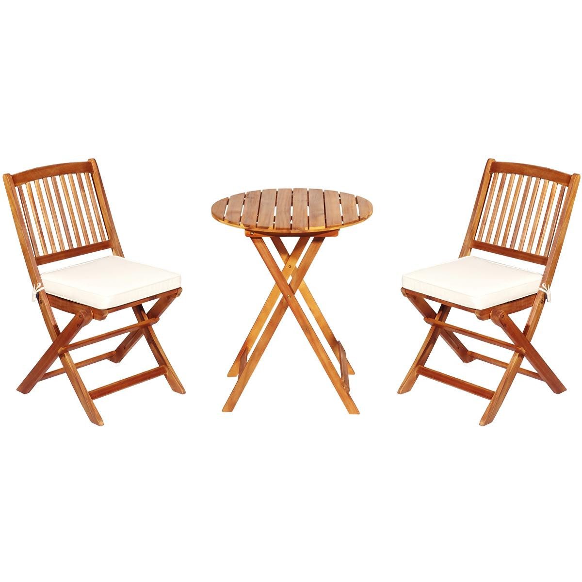 KOMFOTTEU Balkonset klappbar, (Set, 3-tlg), aus günstig online kaufen