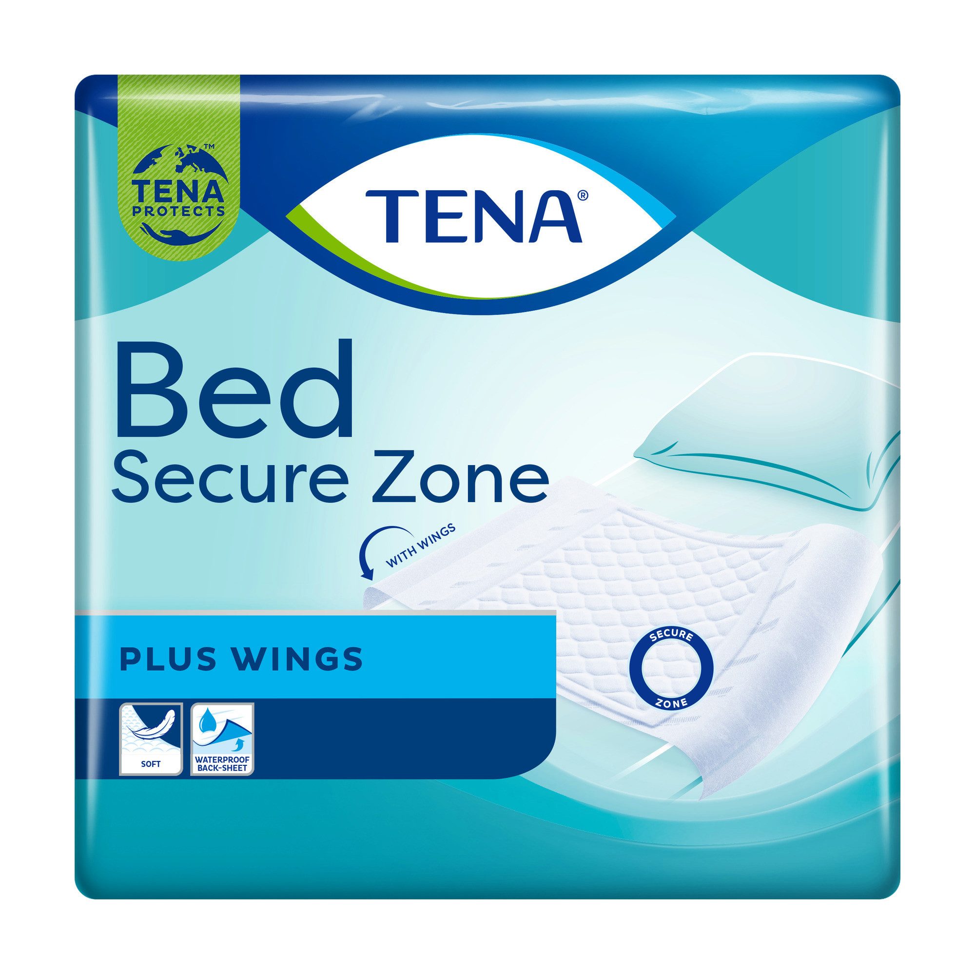 Inkontinenzauflage TENA Bed Plus Wing - Bettschutzunterlage