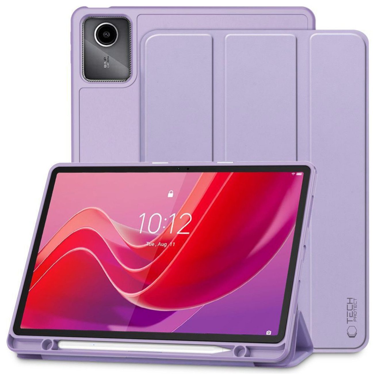 TECH PROTECT Tablet-Hülle für Lenovo Tab M11 11" TB-330 11, Hülle mit Stiftfach und automatischer Aufwachfunktion