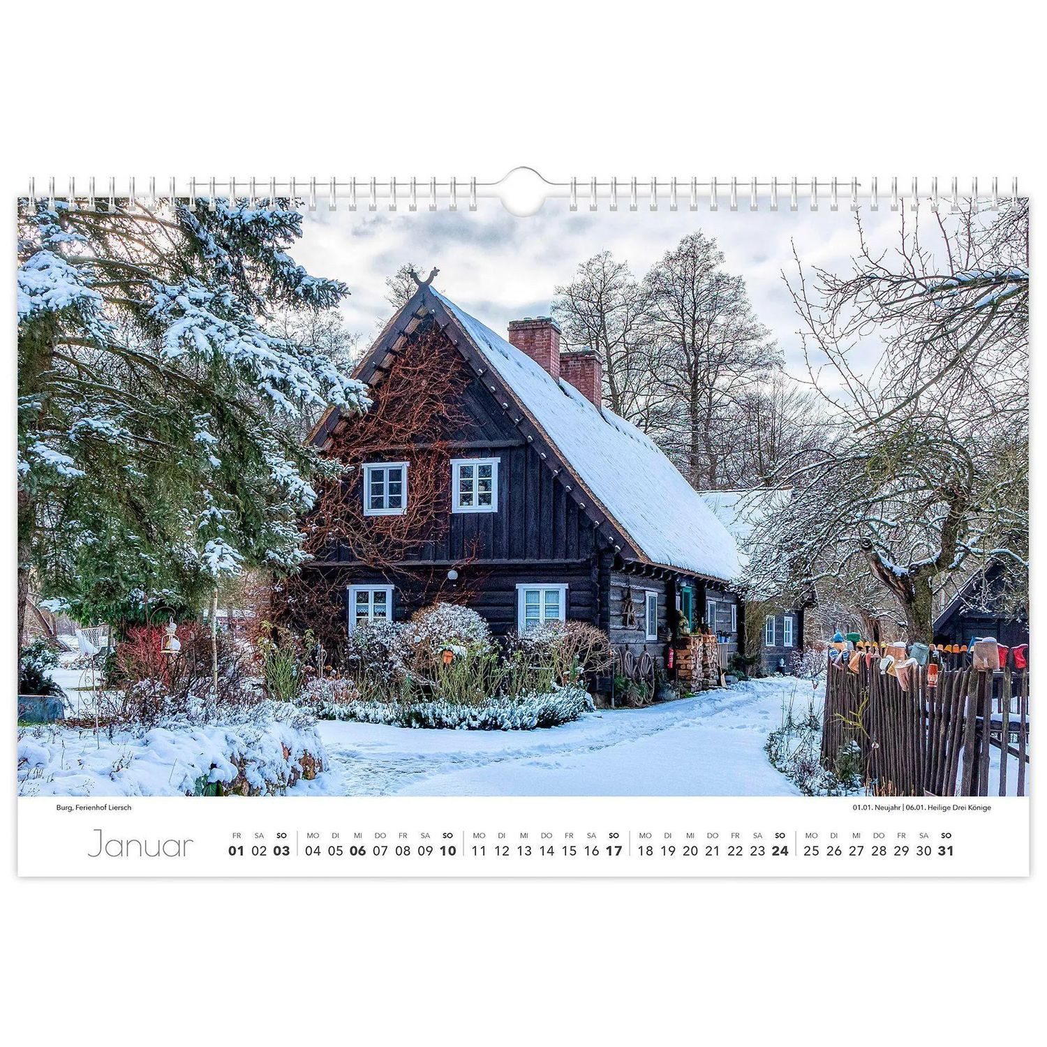 Wandkalender Kalender Spreewald 2027 – Bild 2 von 5